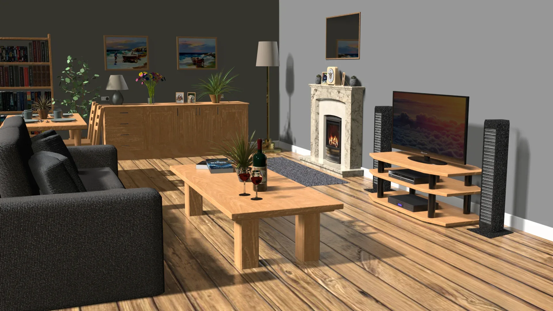 Living Room Asset Pack