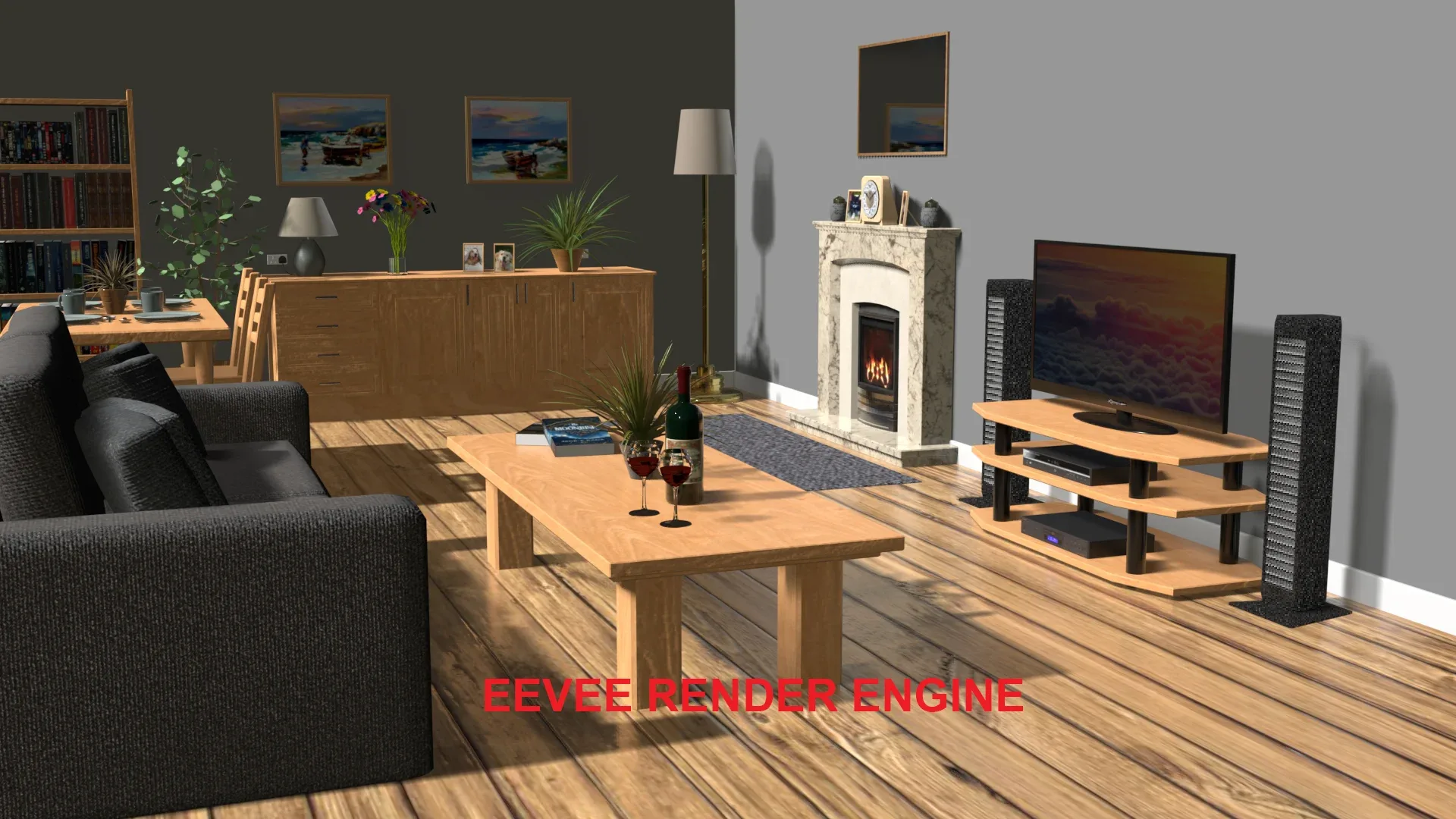 Living Room Asset Pack