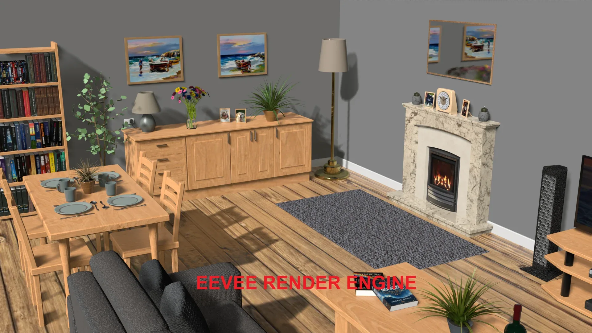 Living Room Asset Pack