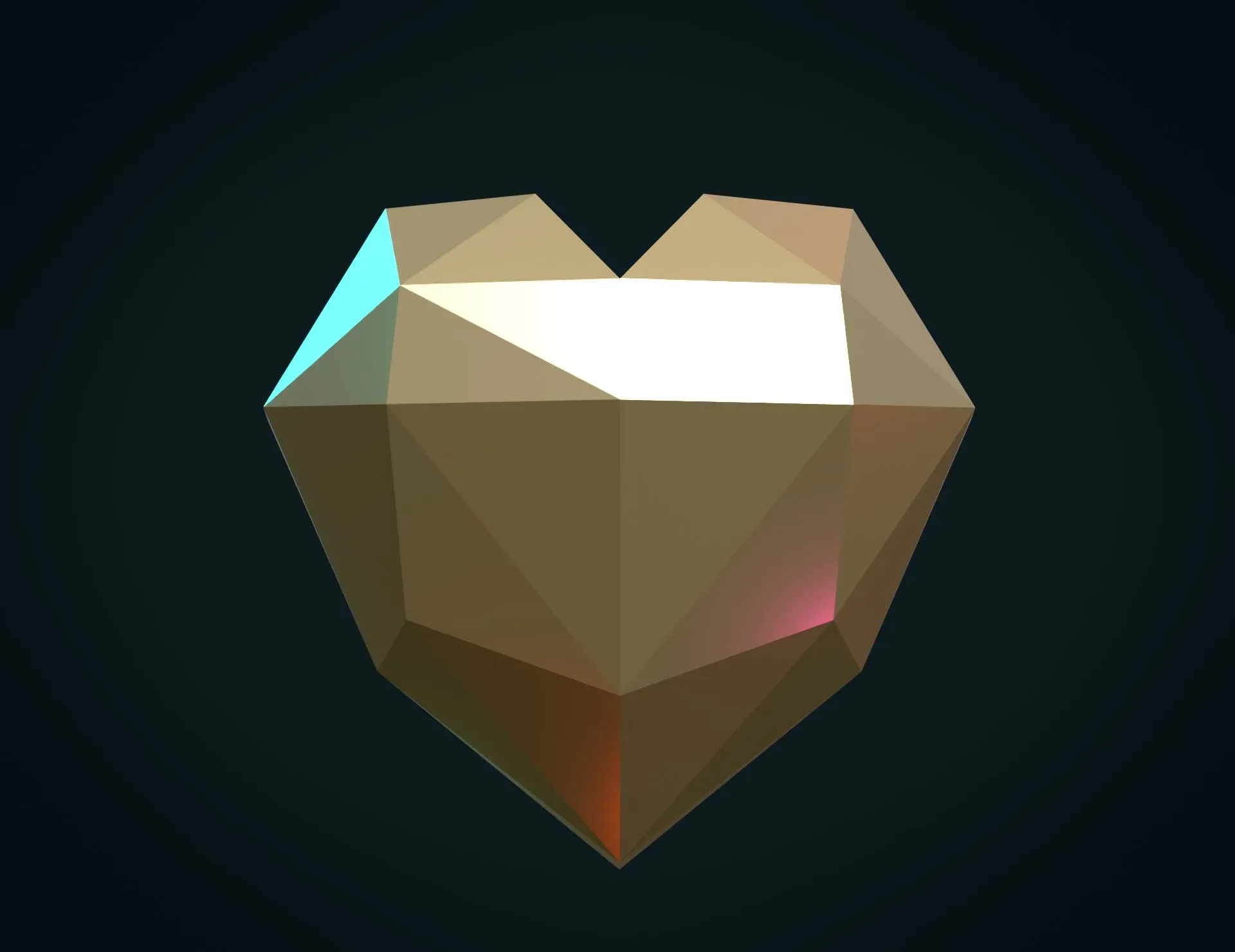 Hart Charm - 3D Print Ready
