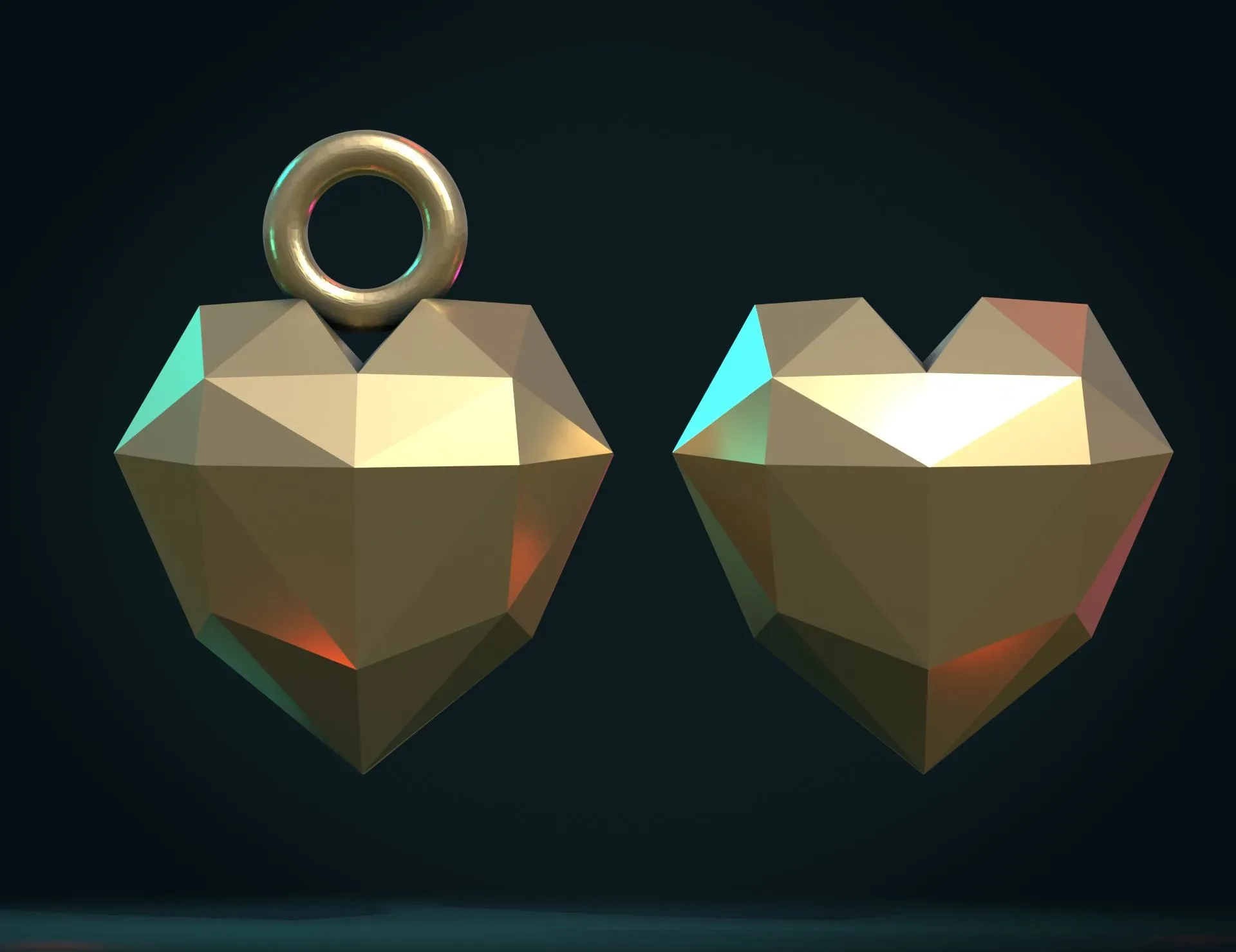 Hart Charm - 3D Print Ready