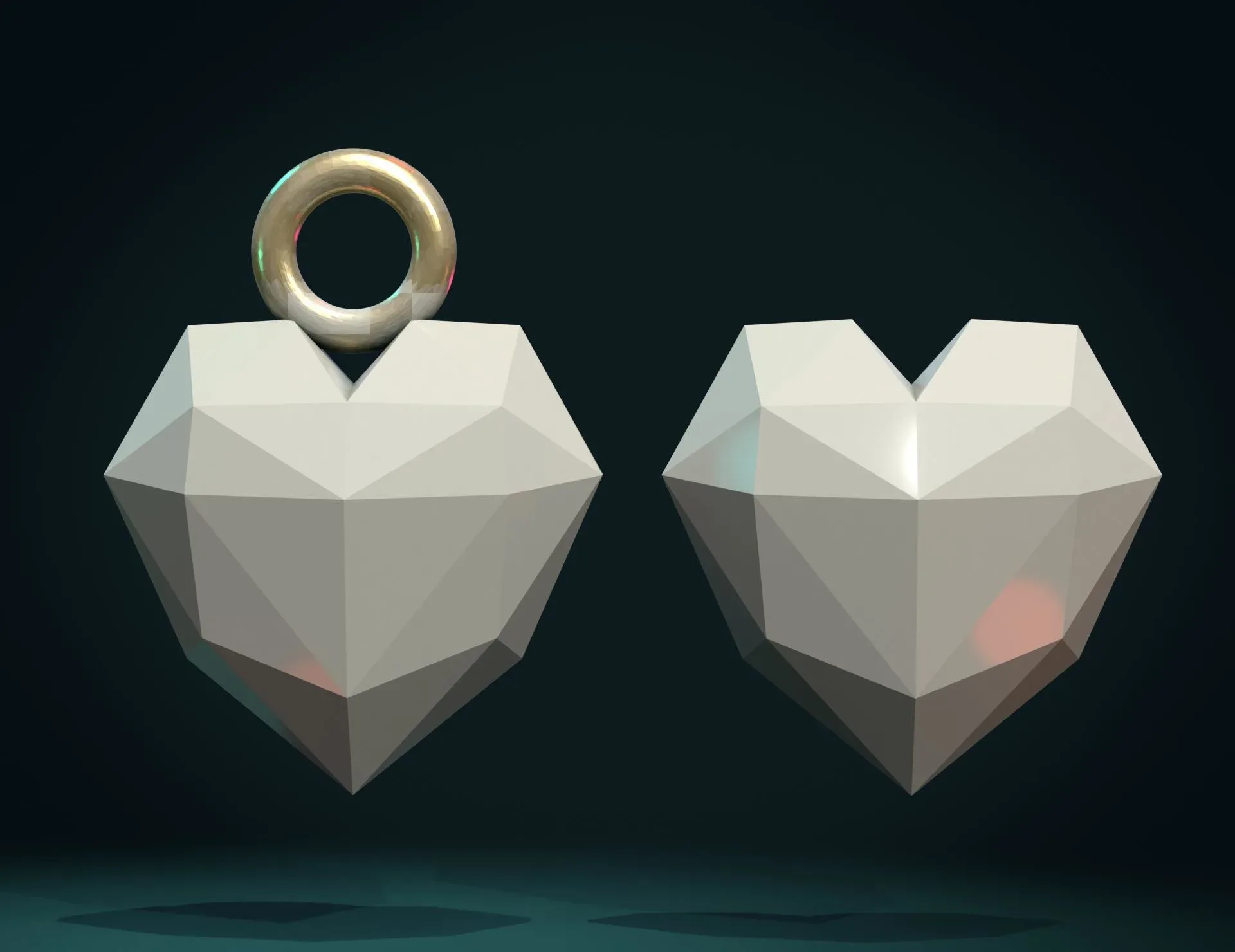 Hart Charm - 3D Print Ready