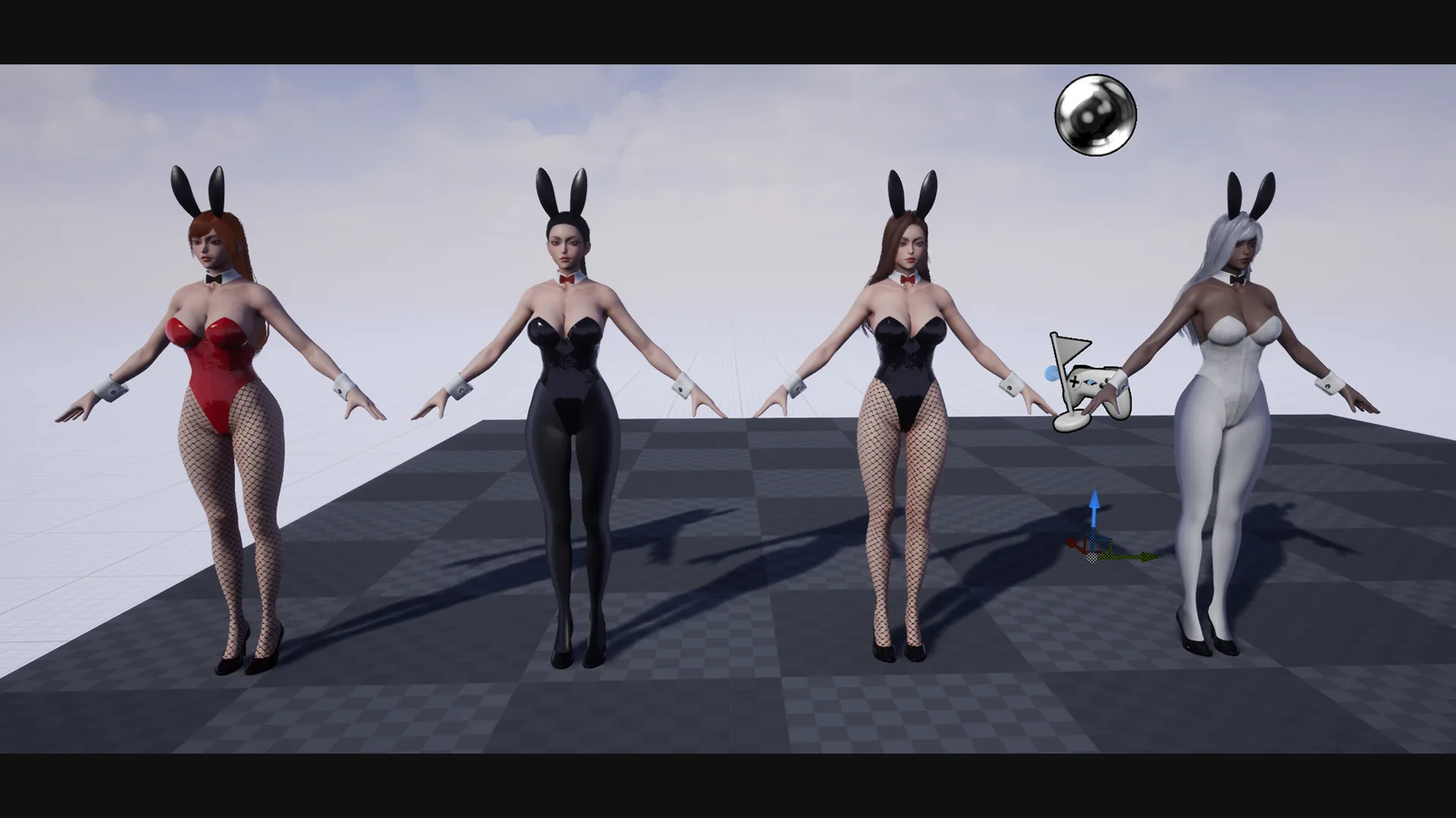 Bunny Girl - Game Ready