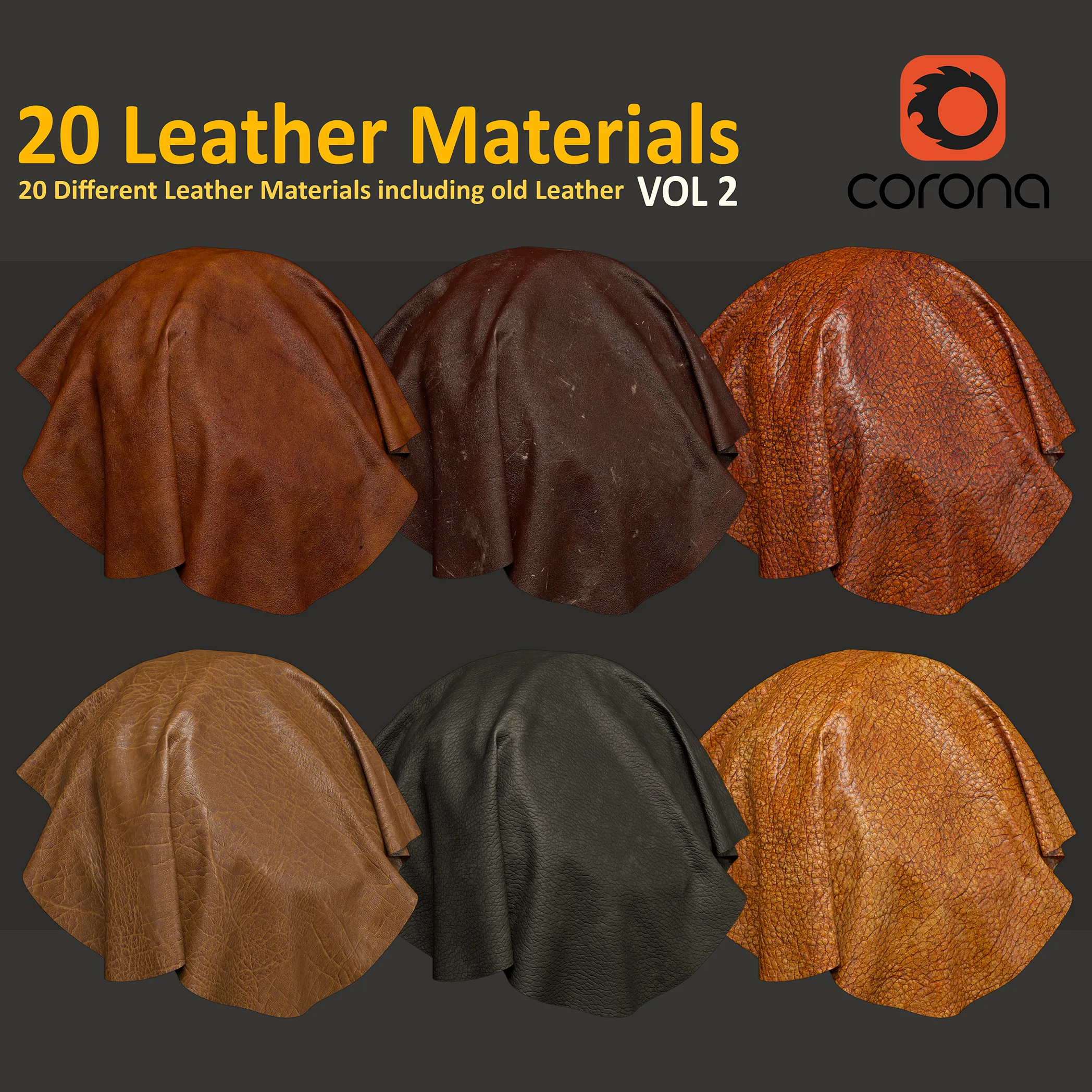 20 Leather Materials - Vol 2