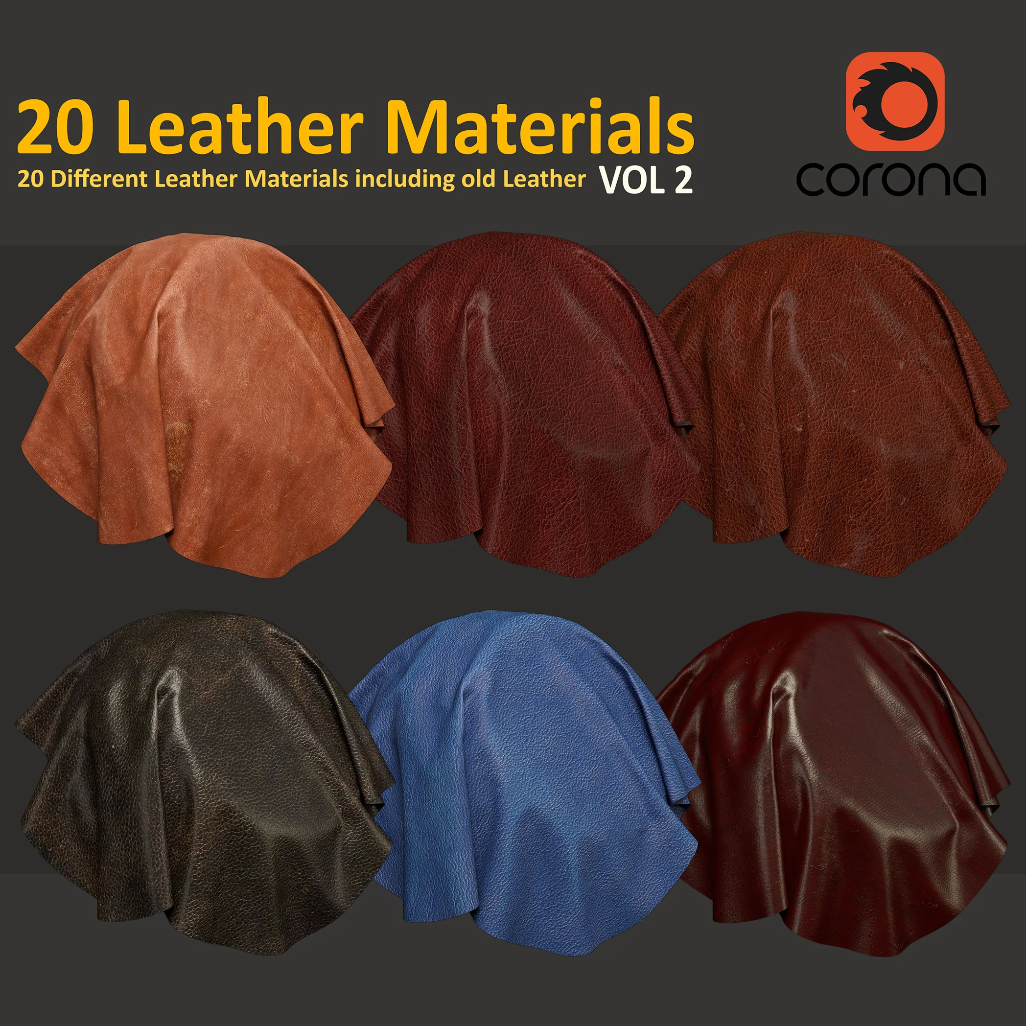 20 Leather Materials - Vol 2