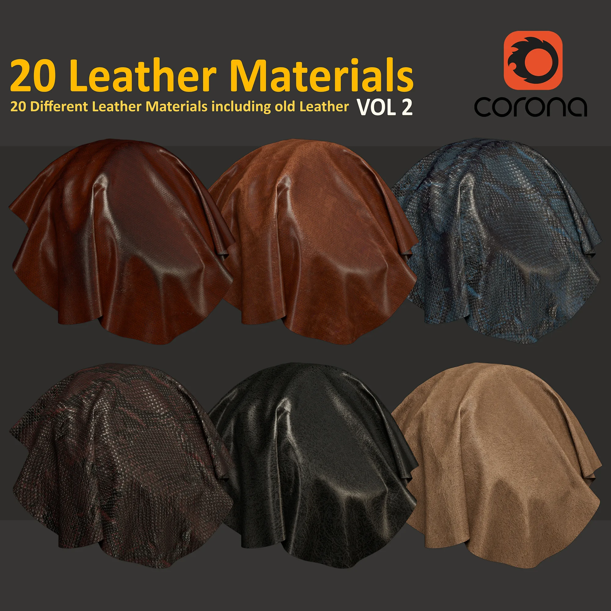 20 Leather Materials - Vol 2