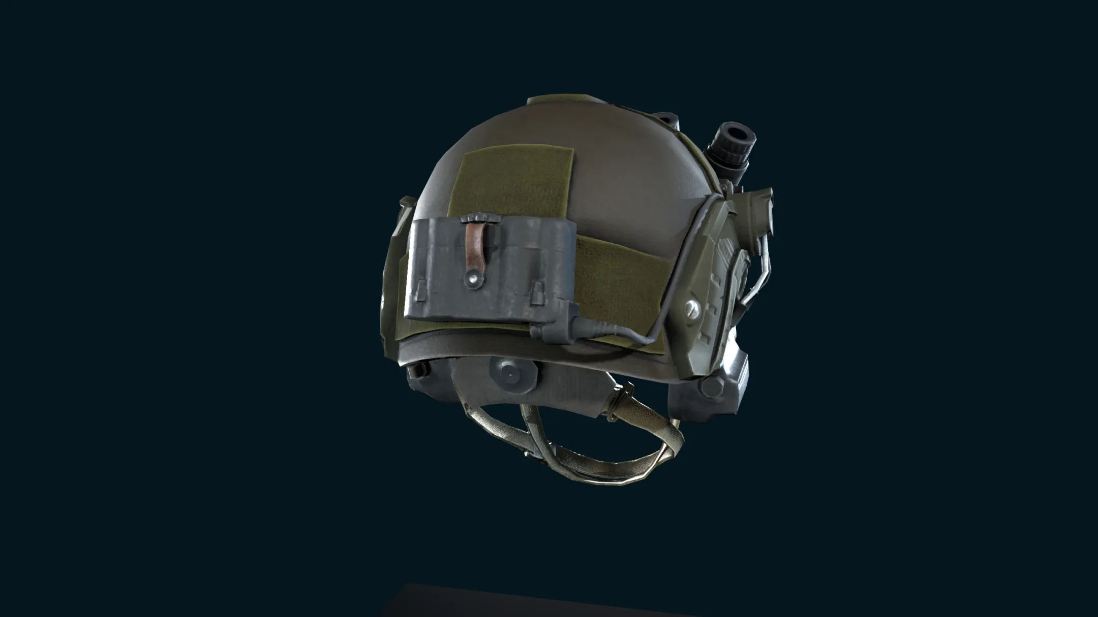 Military Light Helmet with Night Vision Goggles