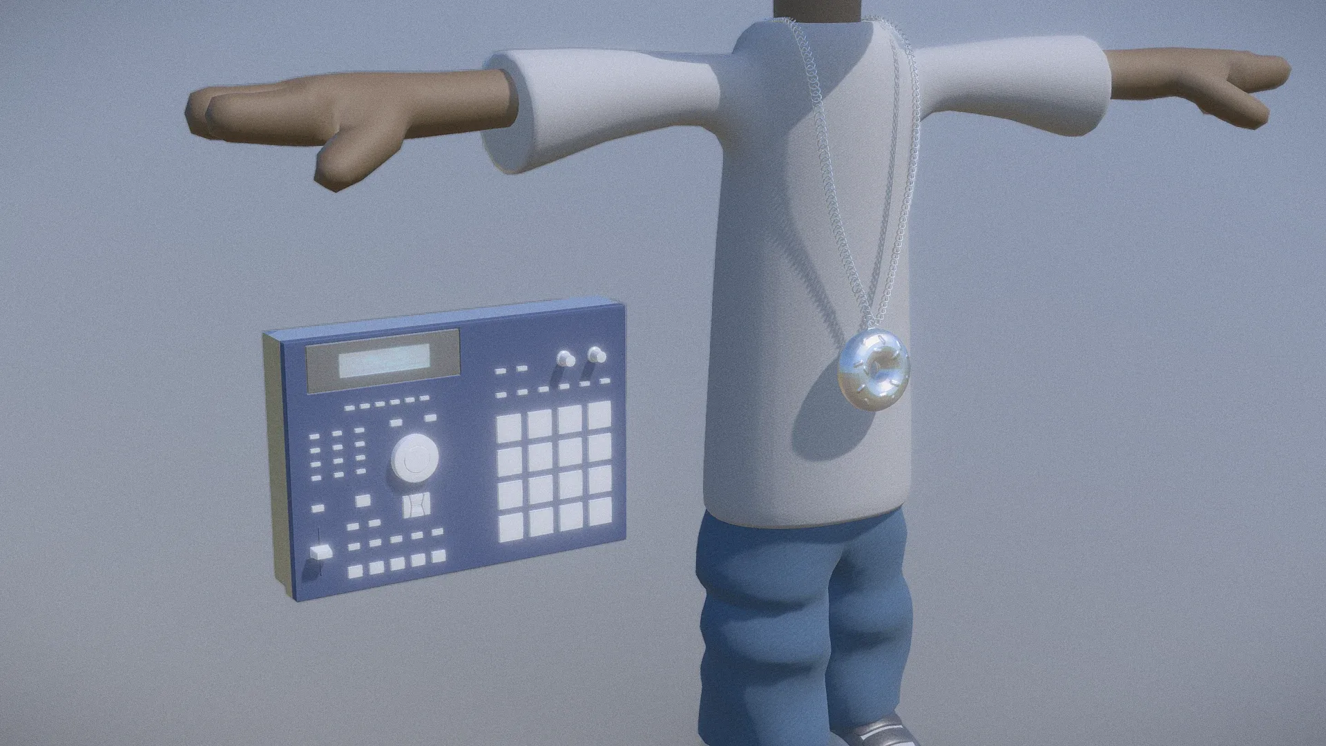 J-Dilla Toy - Riggable Figure