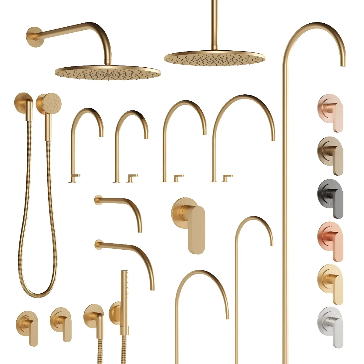 Cocoon Faucet & Shower Set - John Pawson Collection