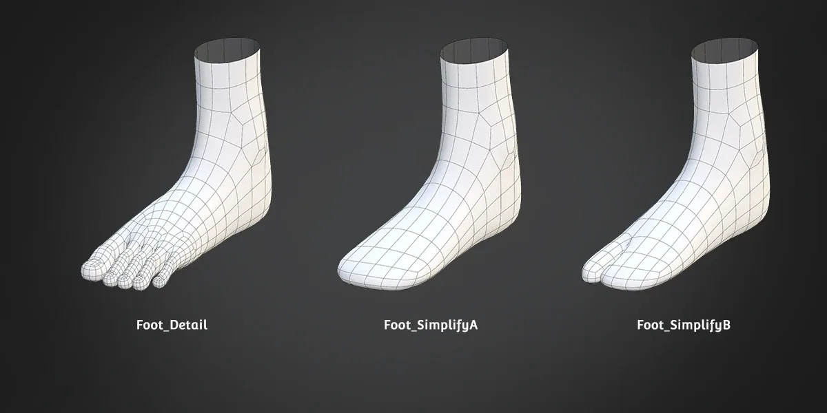 Customize Child Base Mesh-Anime Style