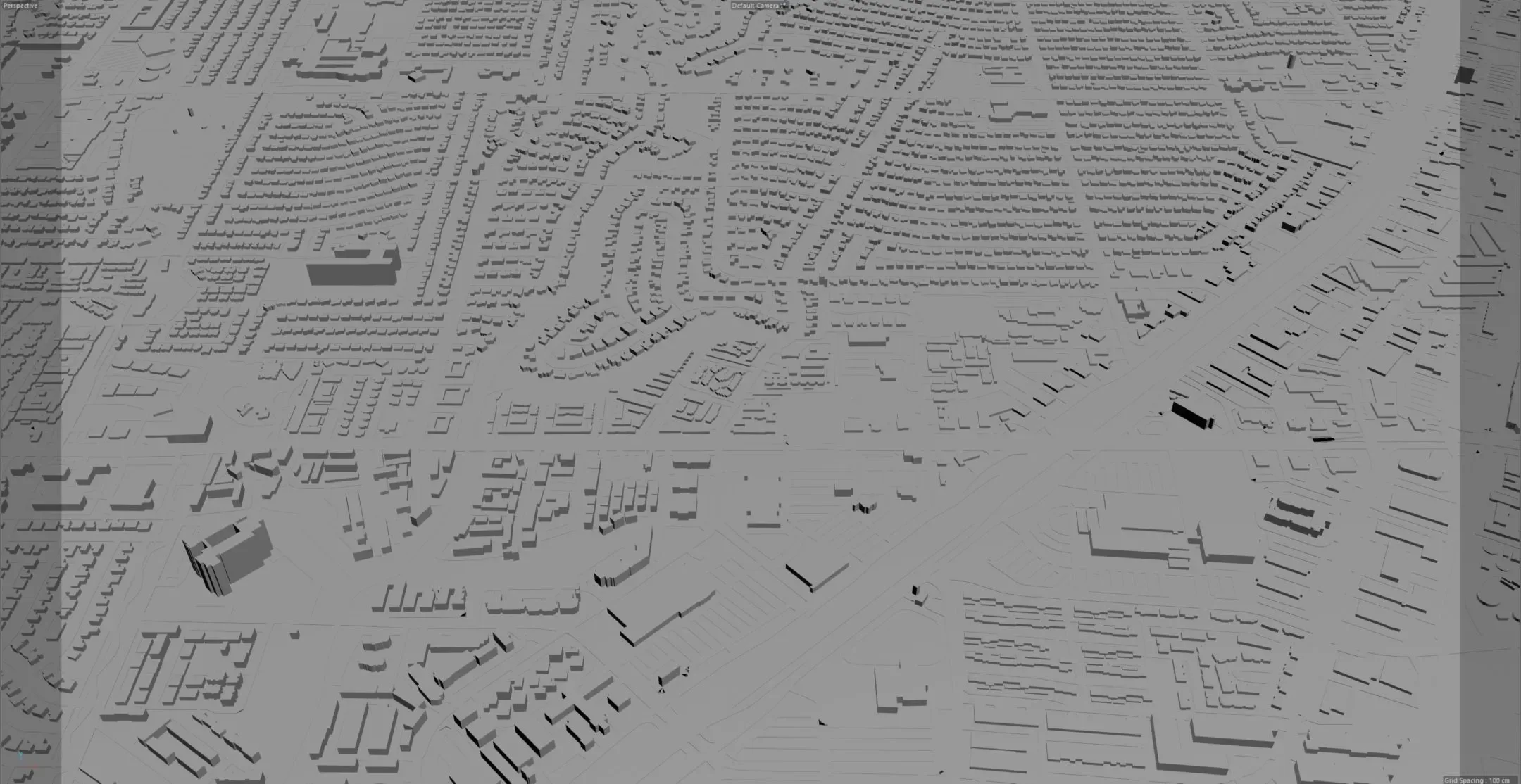 Richardson city Texas USA 3d model 25km