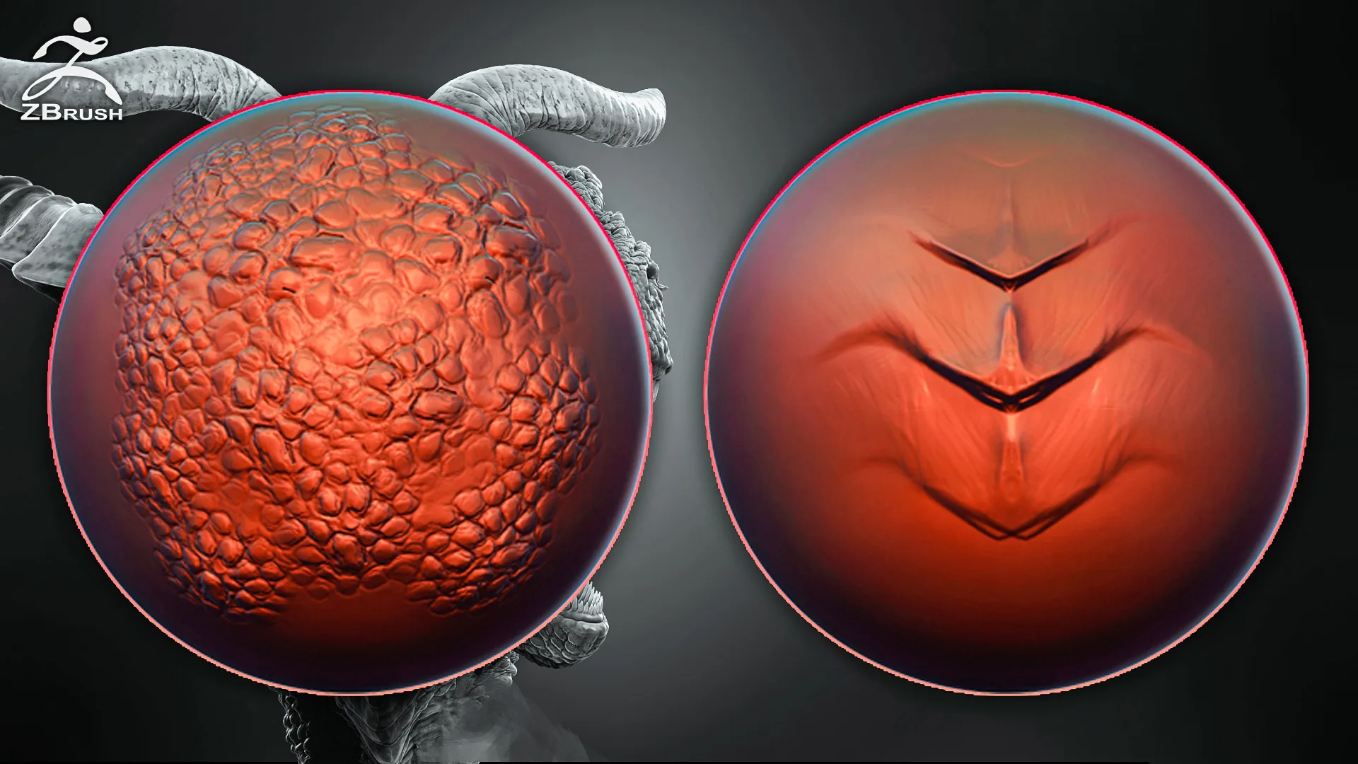 Dragon Skin Alphas + VDM Brush