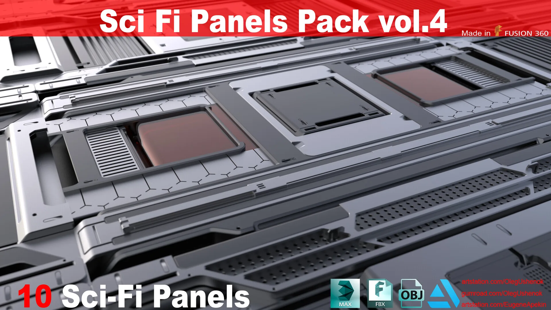 Sci-Fi Panels Pack Vol 4