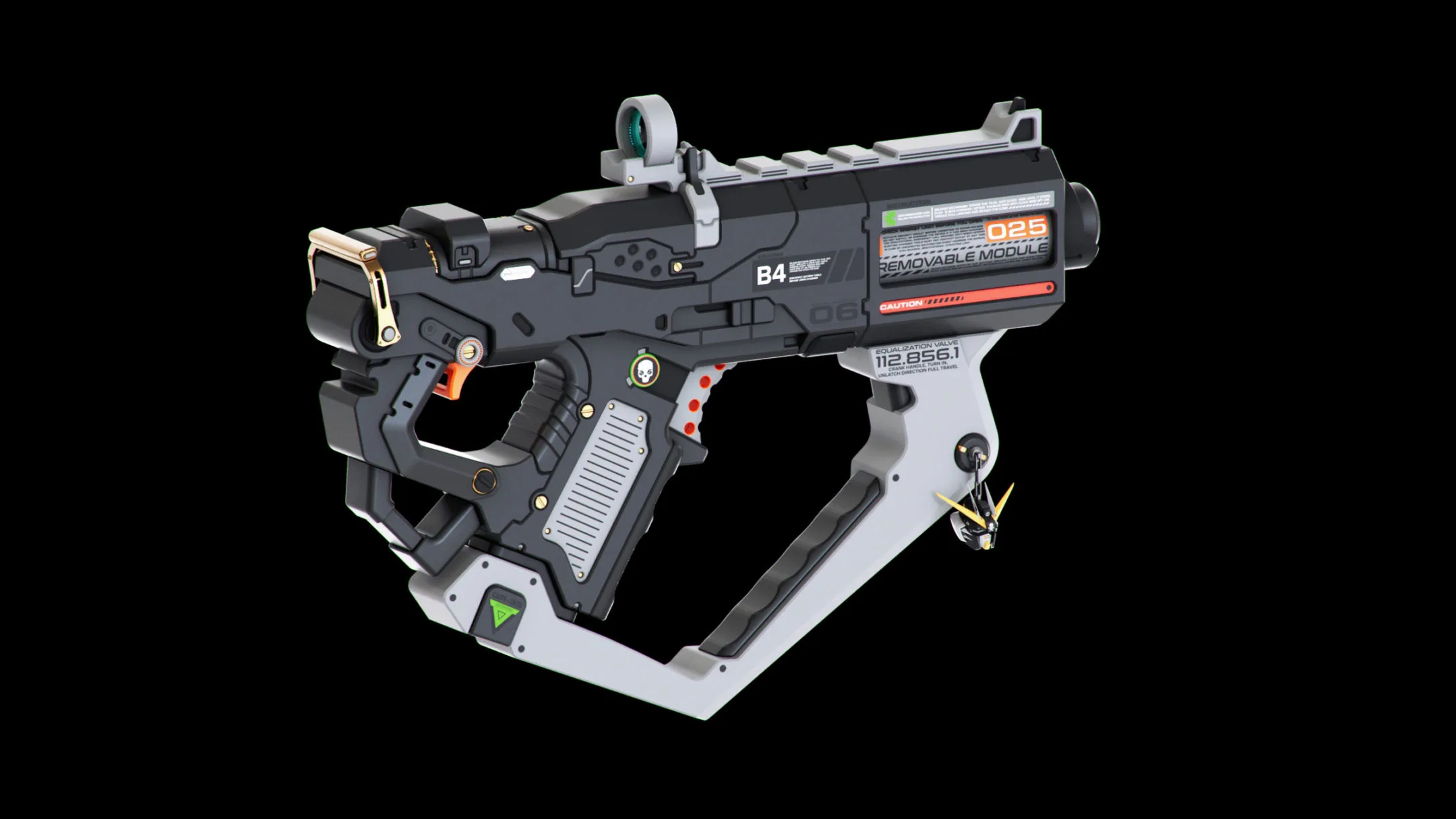 Sci-Fi Guns Set Kitbash