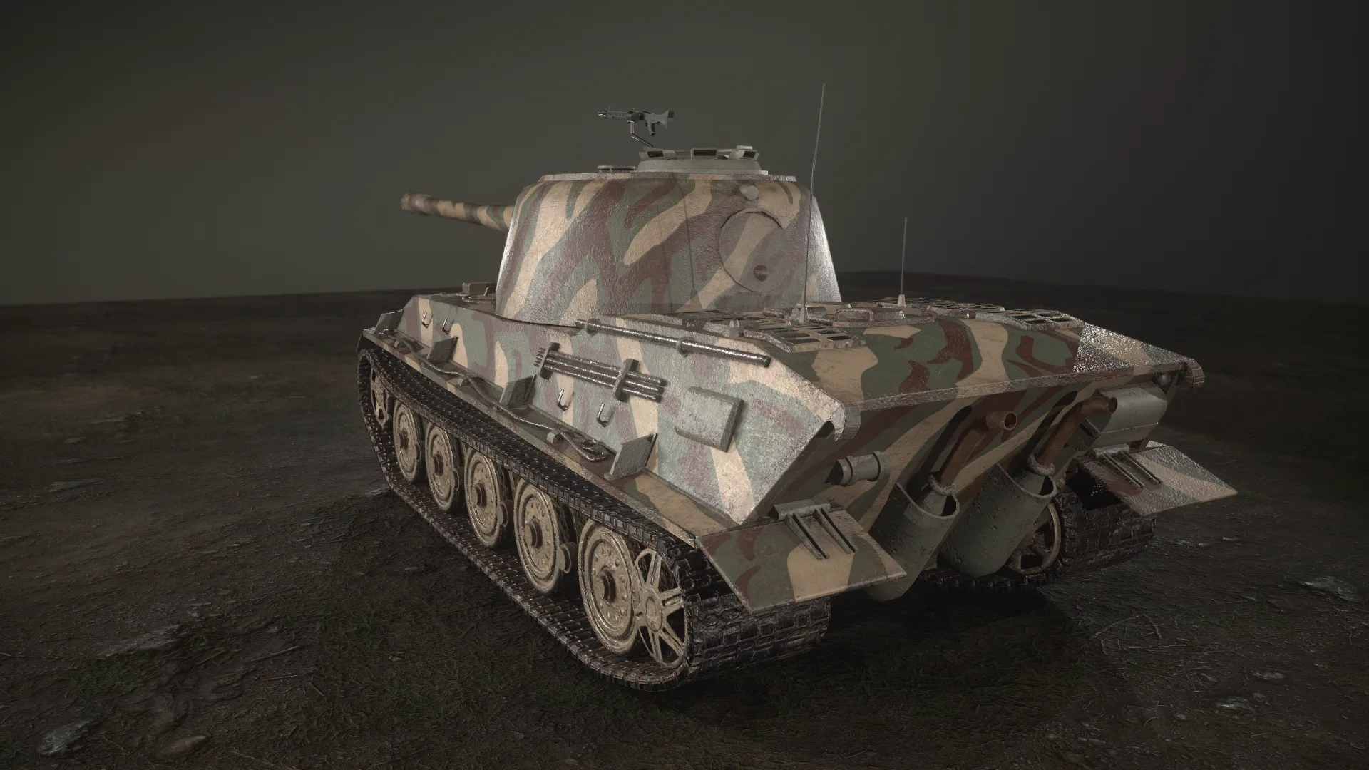 German Panzer VII Lowe Tank