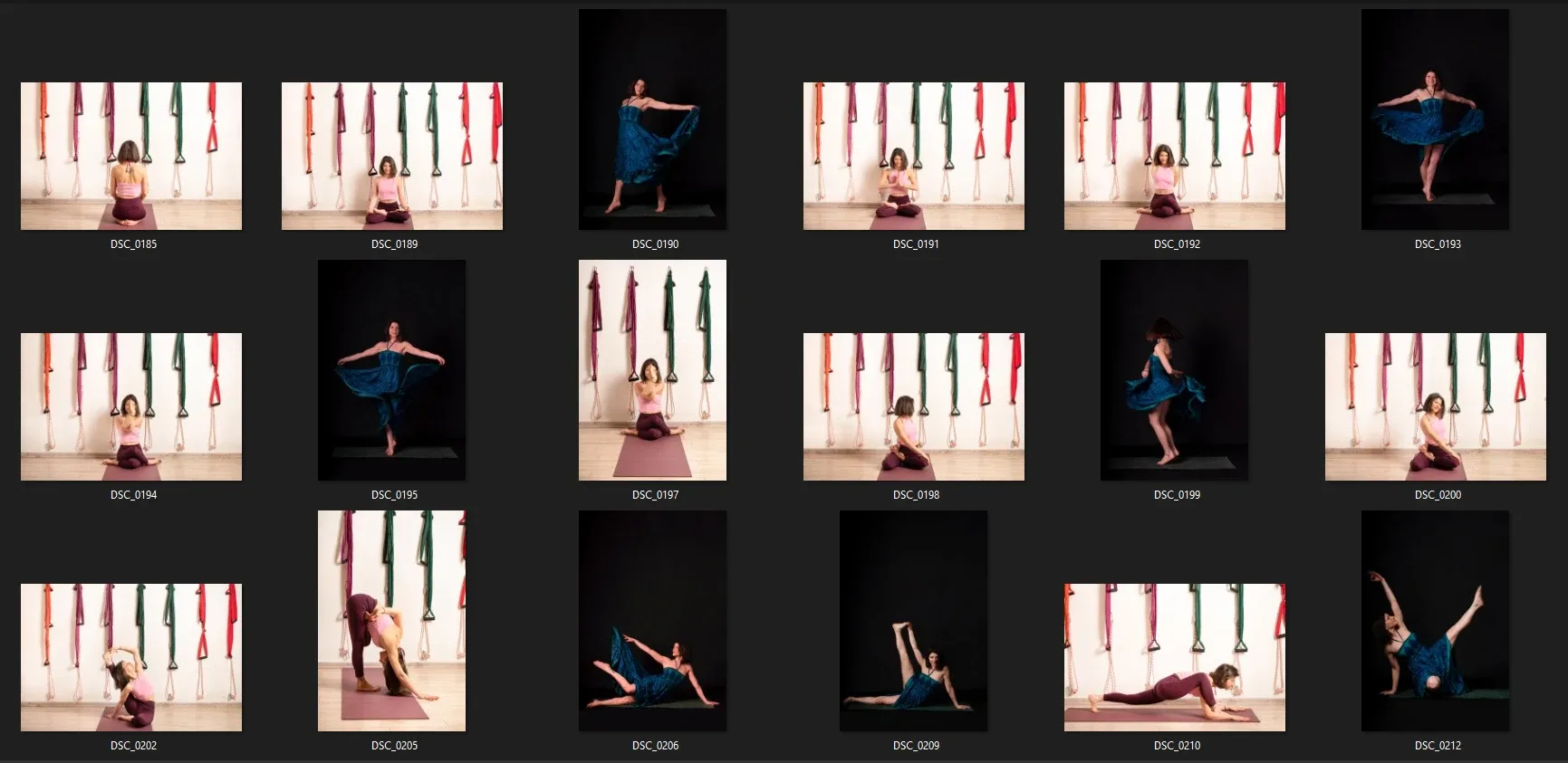 160 Photo / Female Poses / Yoga / Reference pack