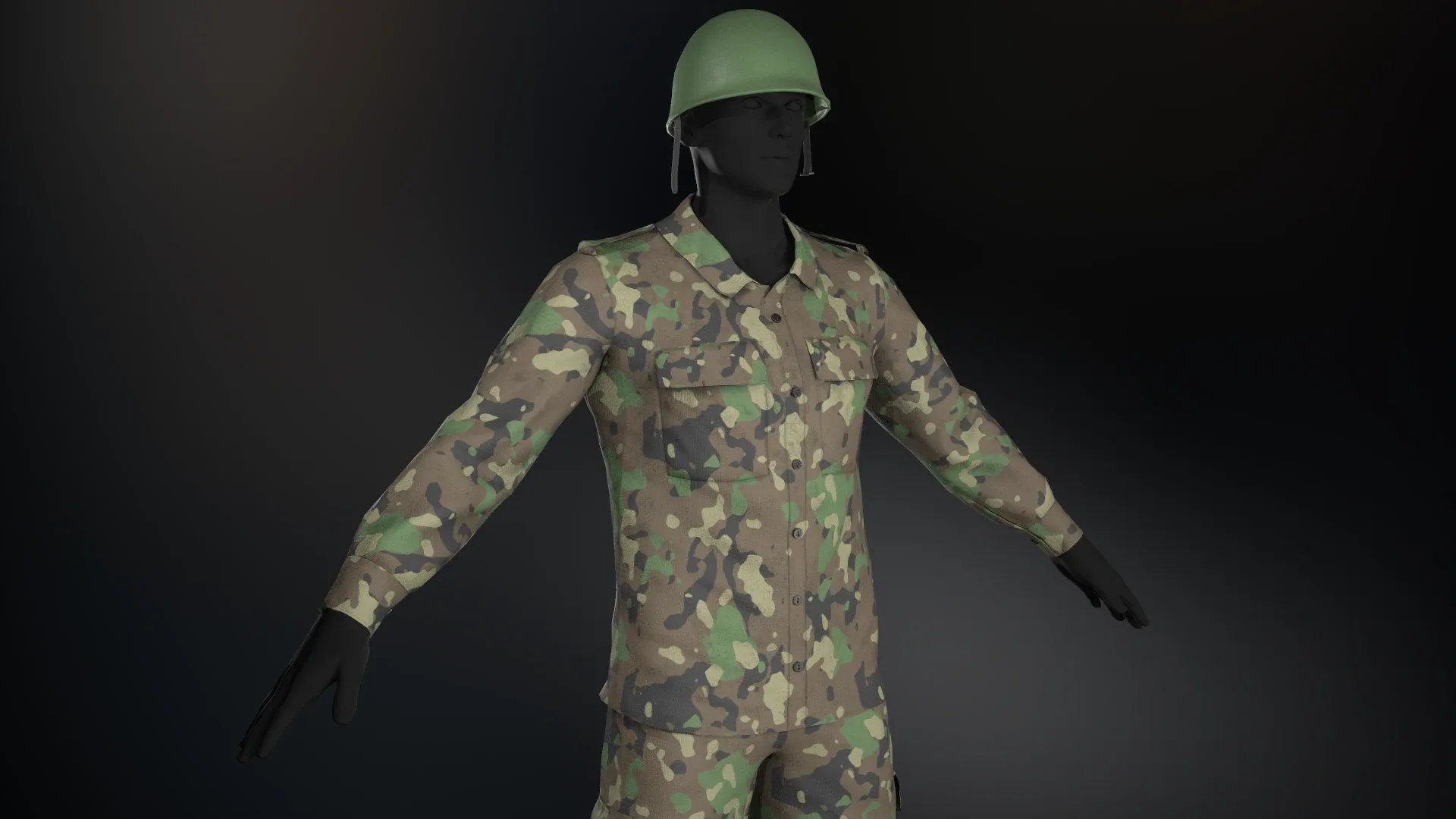 10 Army Outfit Camouflage