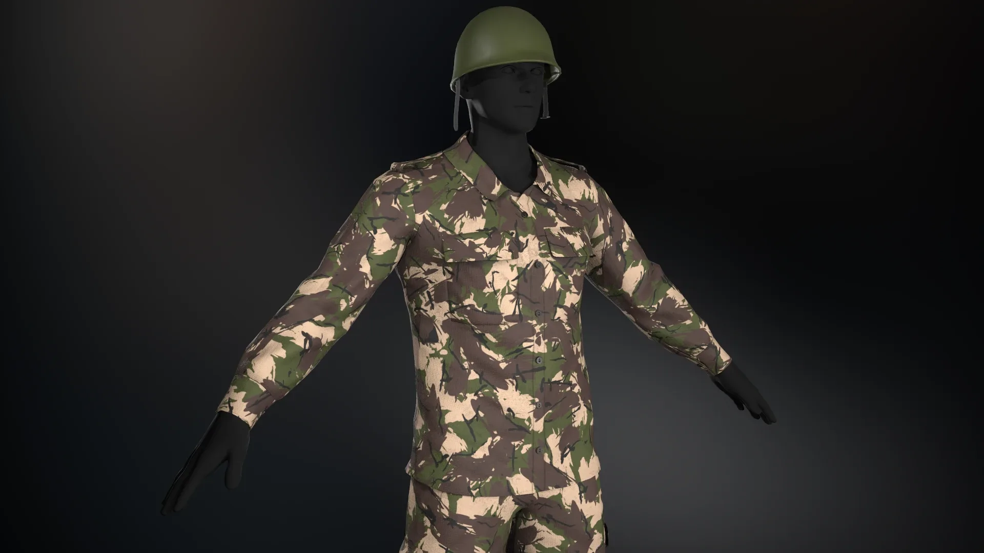 10 Army Outfit Camouflage