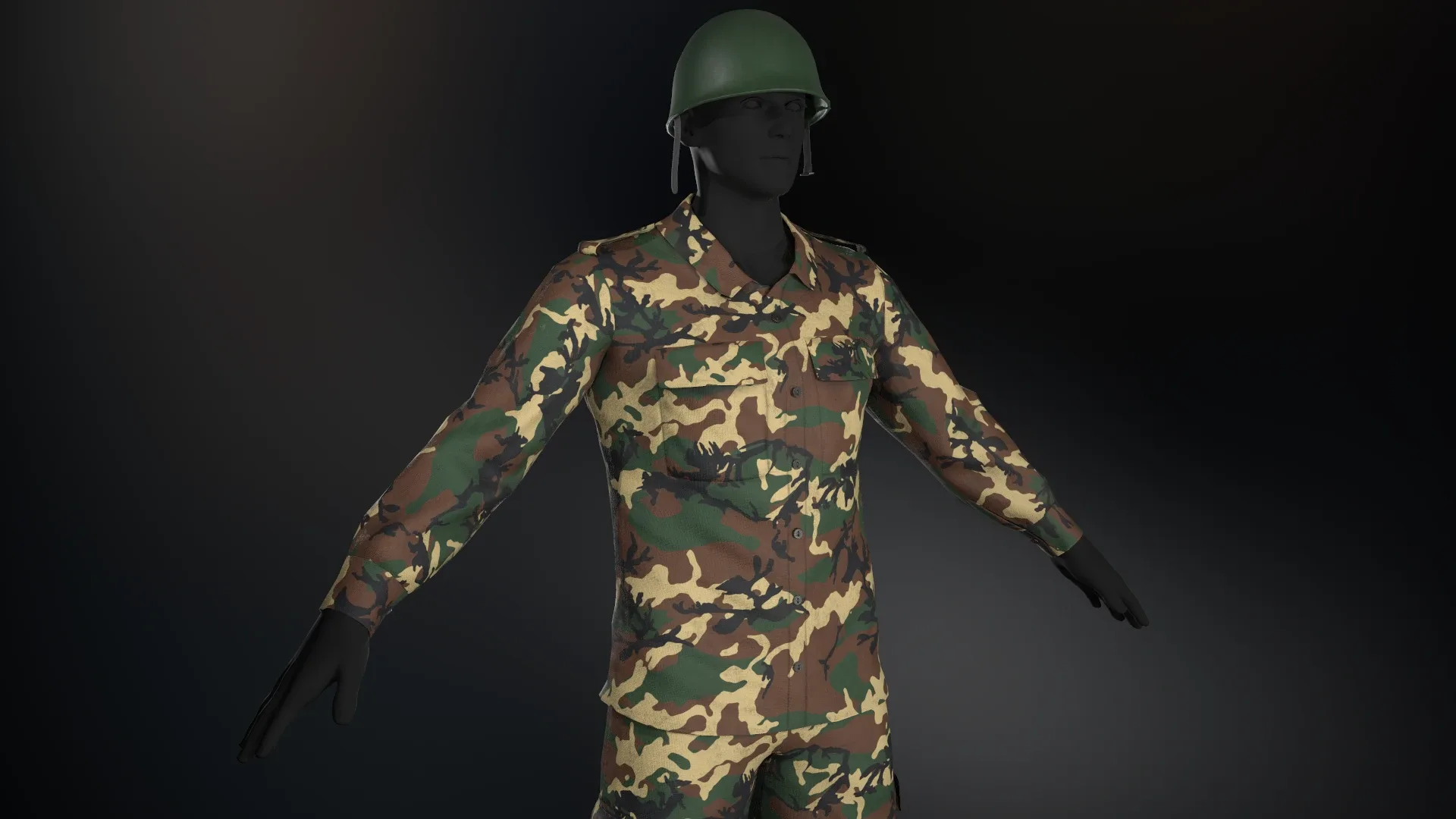 10 Army Outfit Camouflage