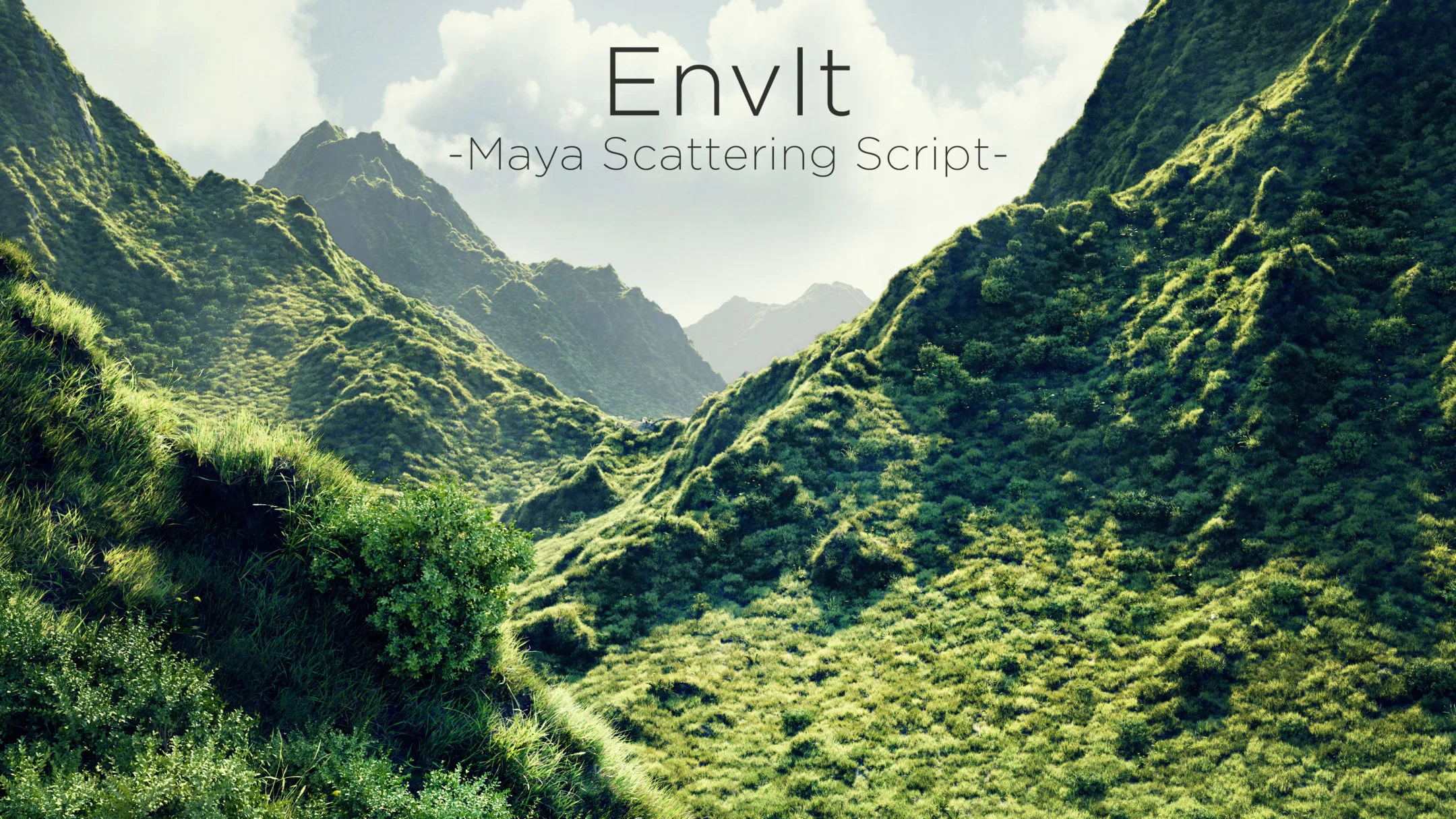 EnvIt - Scattering Script for Maya