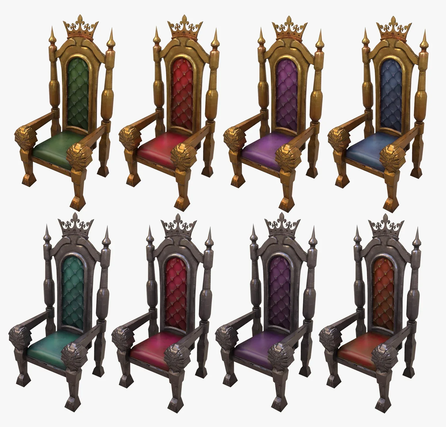 Stylized Throne - FlippedNormals