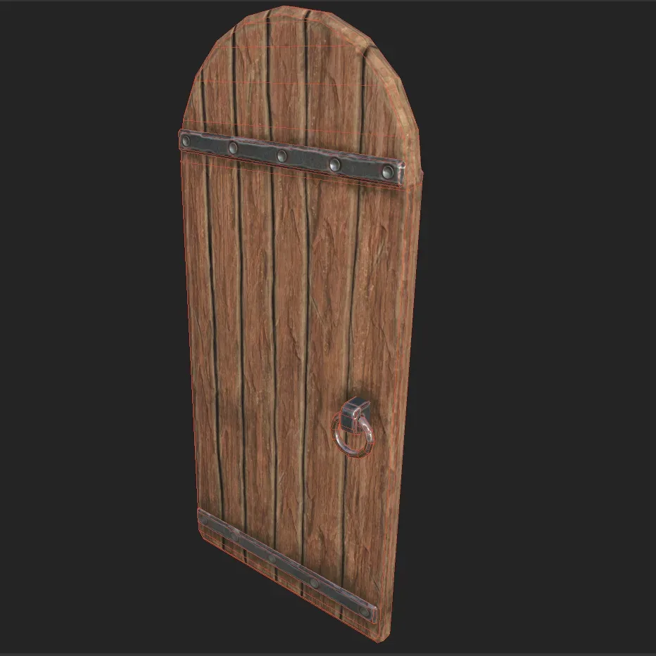 Medieval Tavern Door