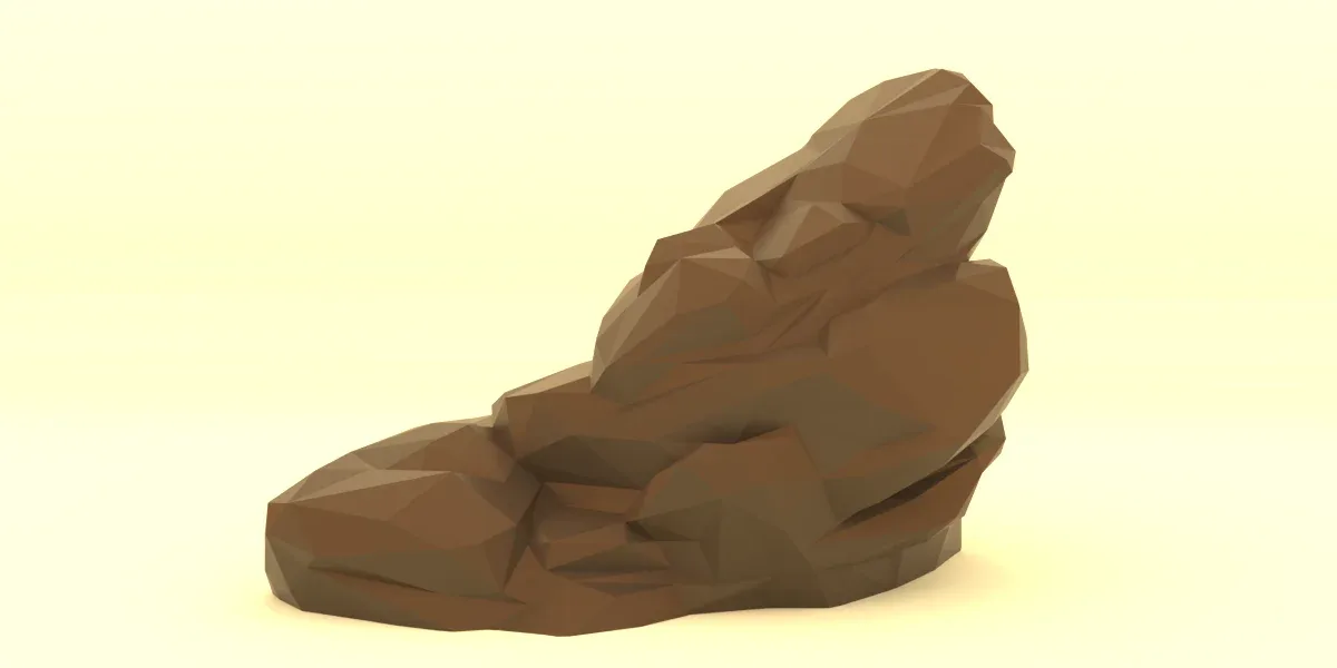 Low Poly Rock Collection