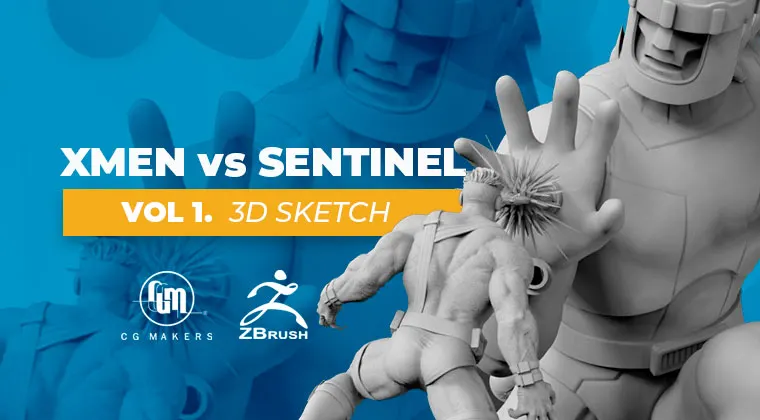 The X-Men Vs Sentinel Vol 1: Model 3D printing