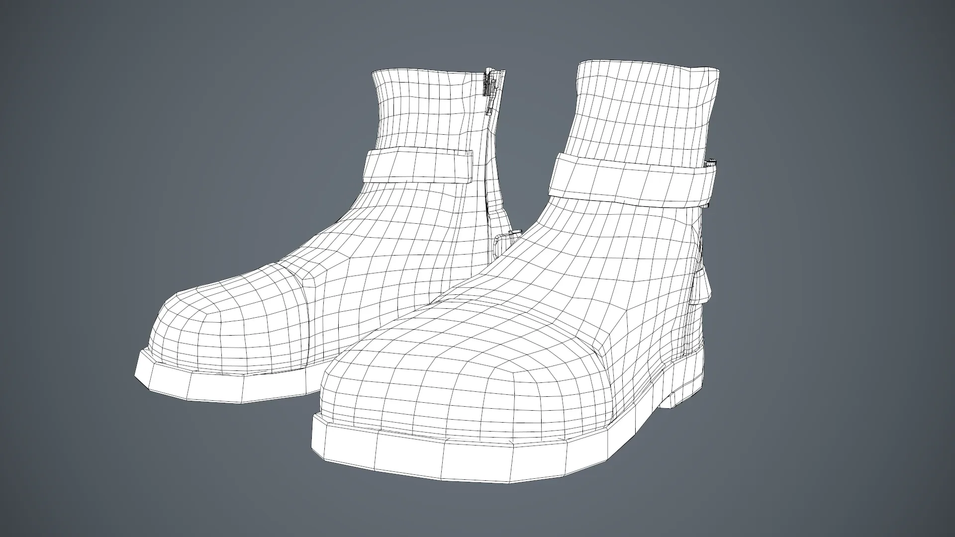 Black Leather Boots 7