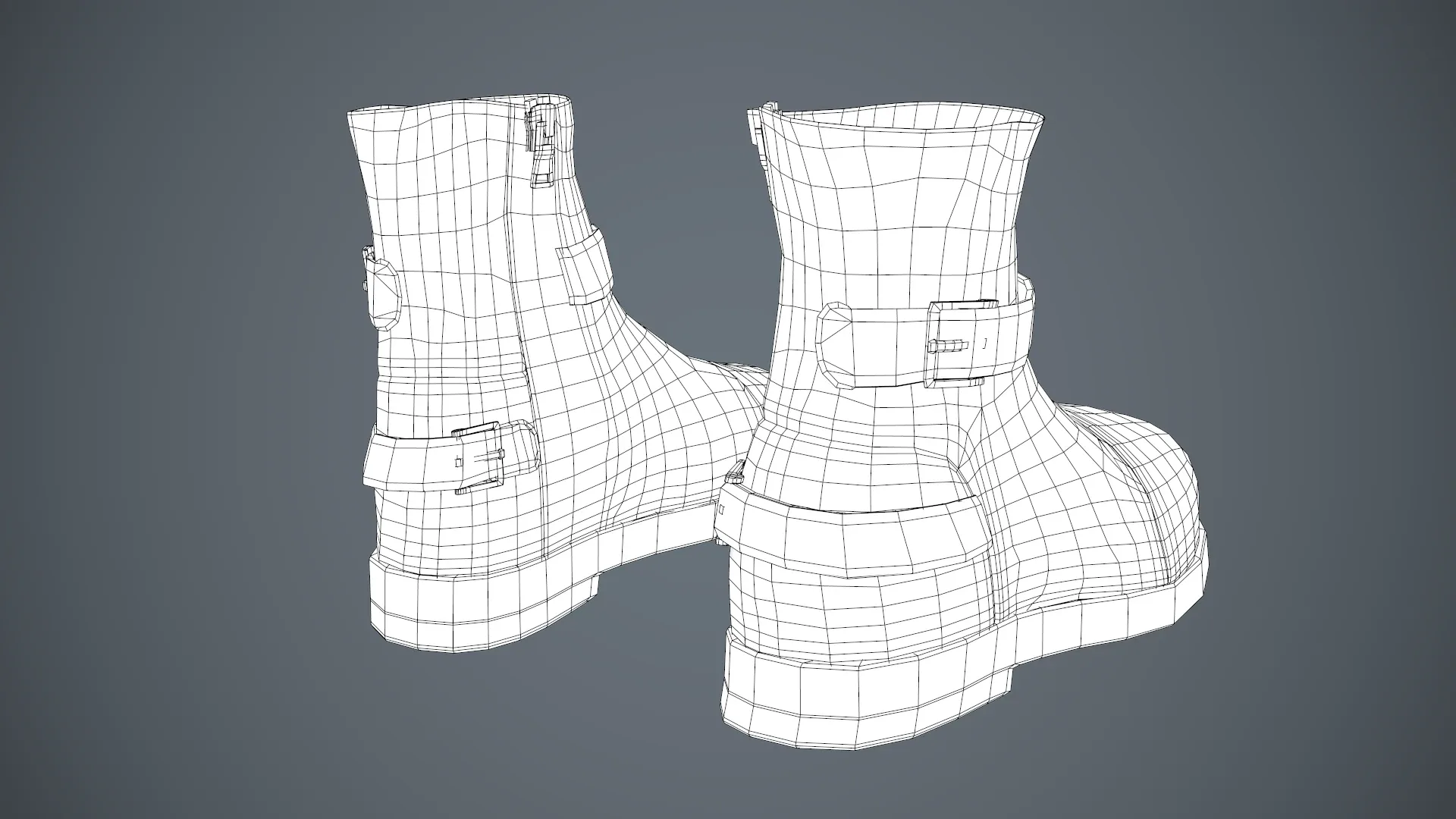 Black Leather Boots 7