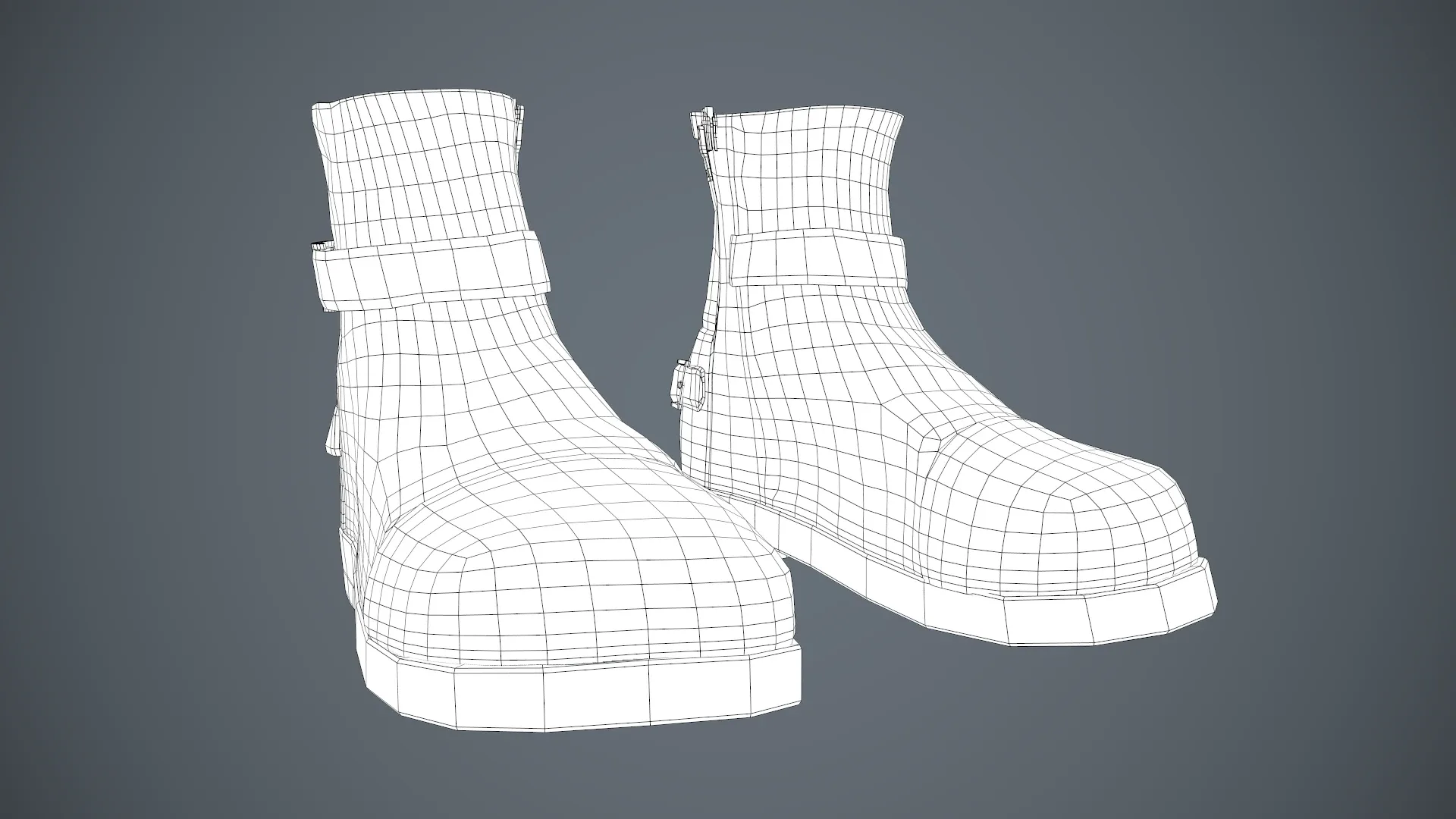 Black Leather Boots 7