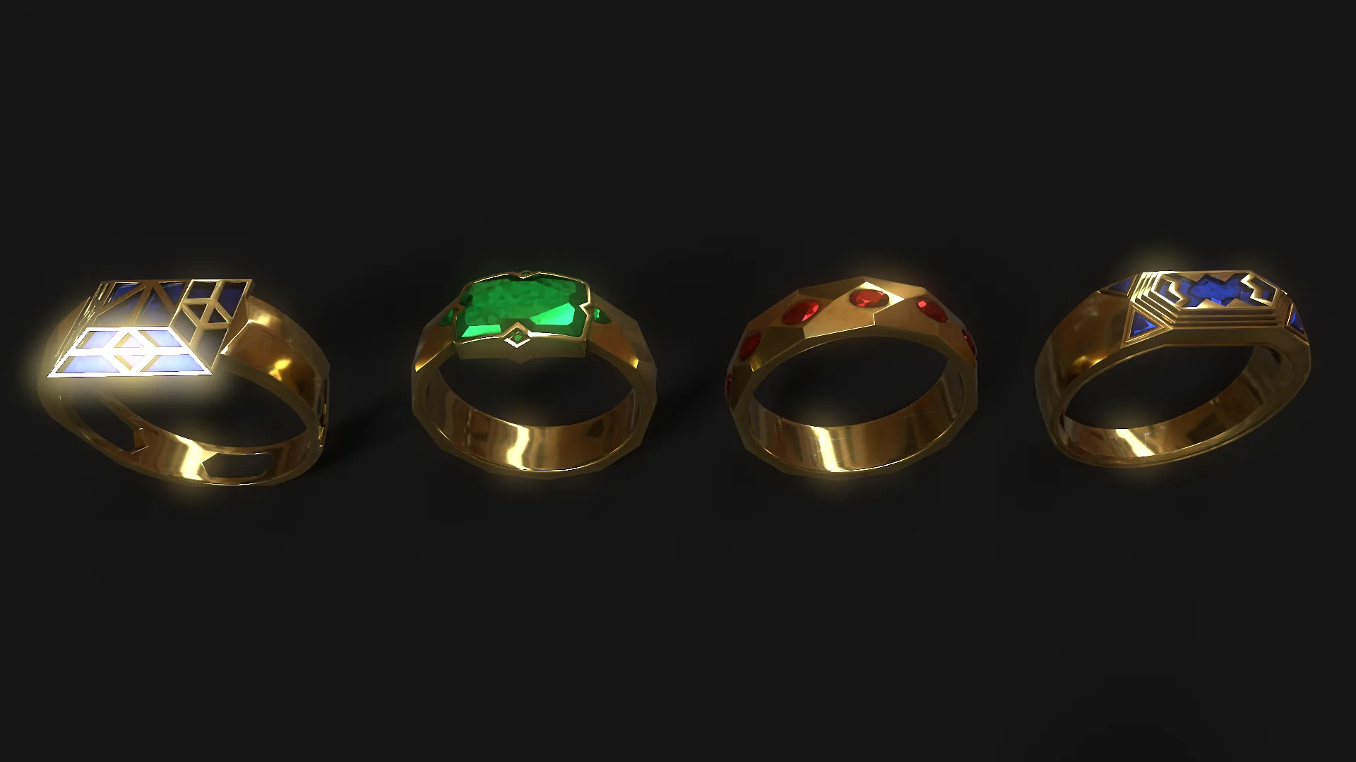 The 20 Rings Of Power LOTR