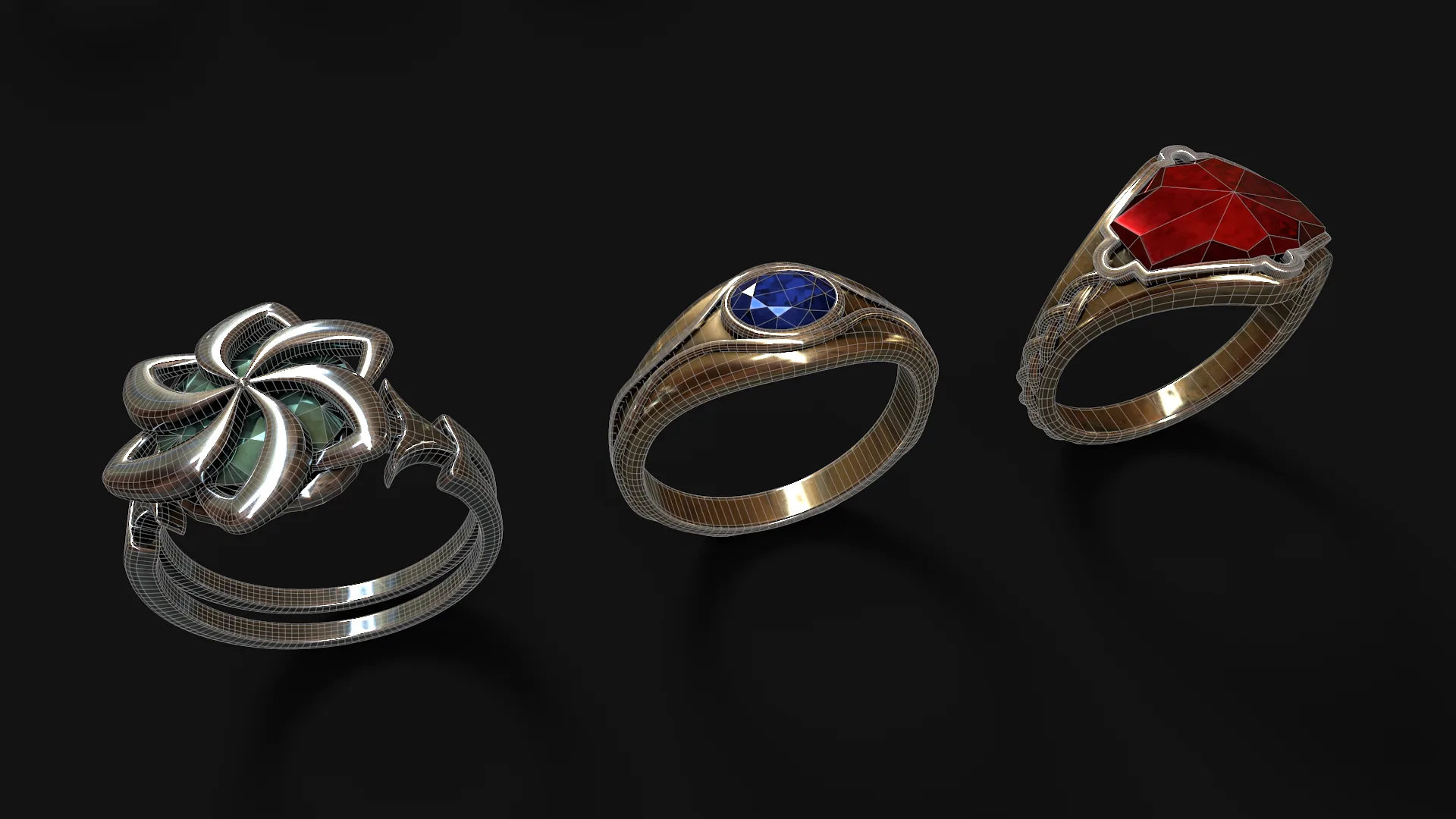 The 20 Rings Of Power LOTR