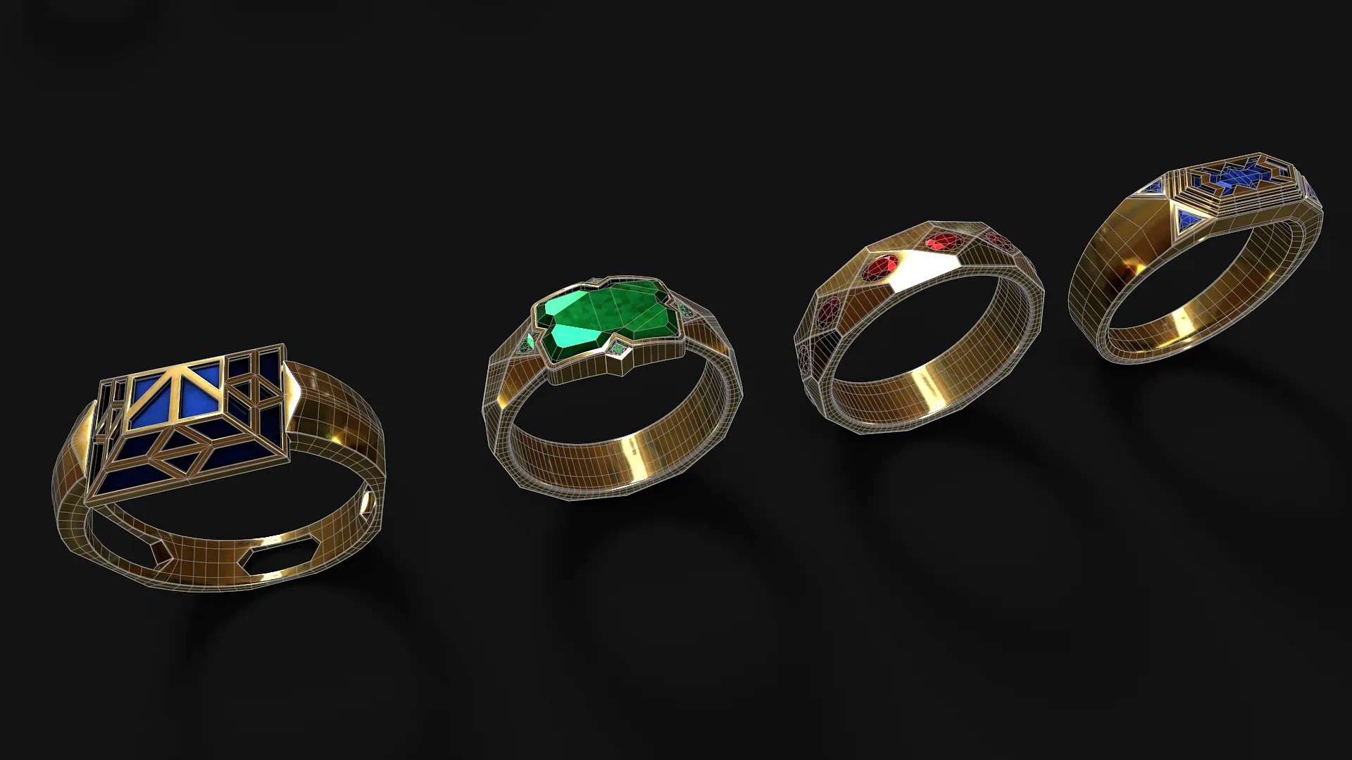 The 20 Rings Of Power LOTR