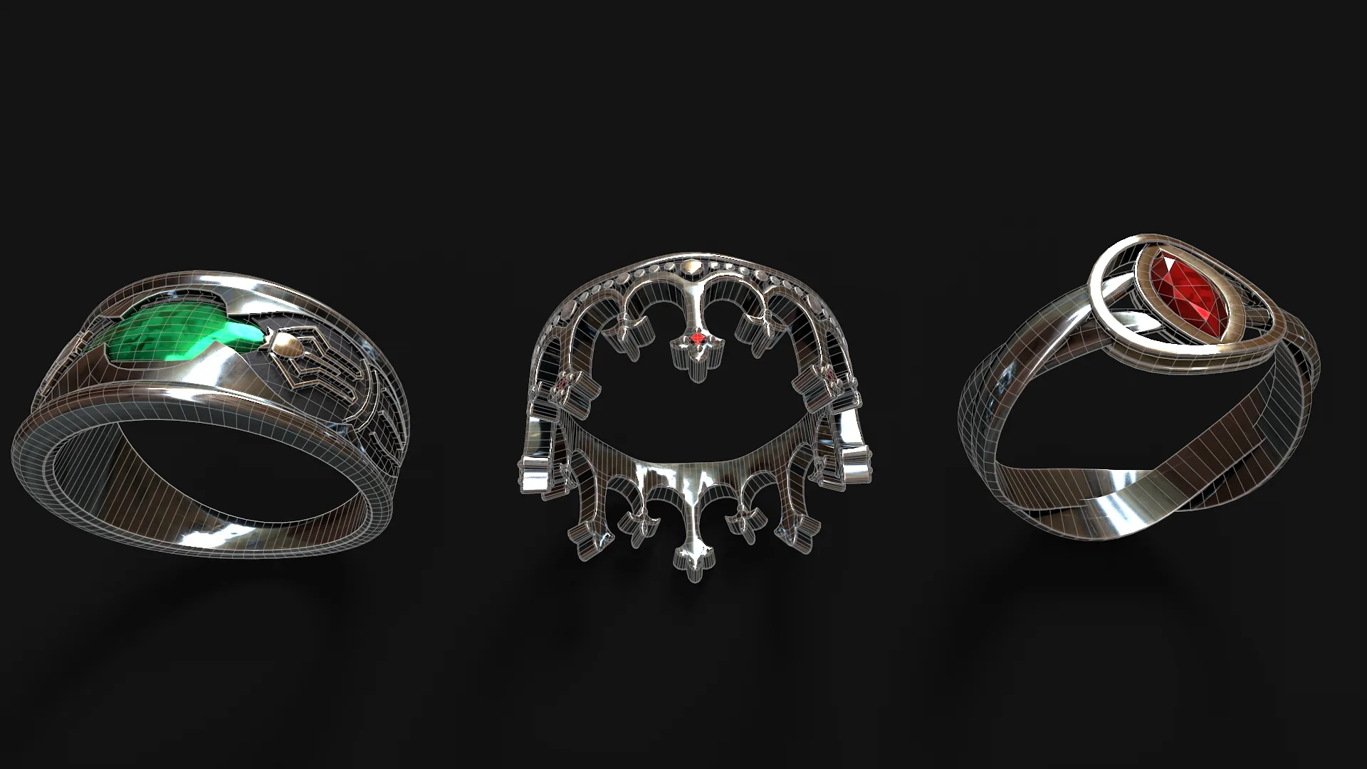 The 20 Rings Of Power LOTR