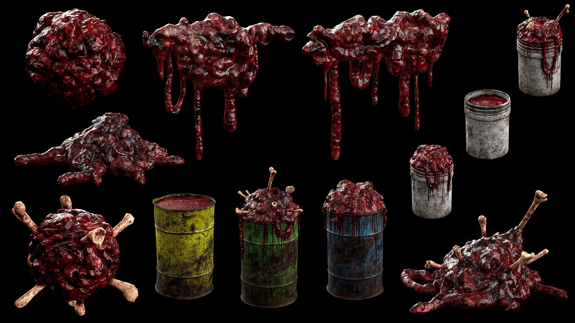 Gore & Horror Props: Vol.2