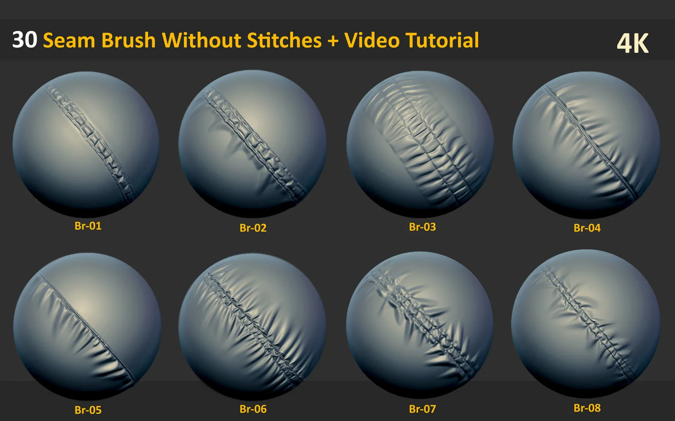 30 Seam Brush Without Stitches + Video Tutorial