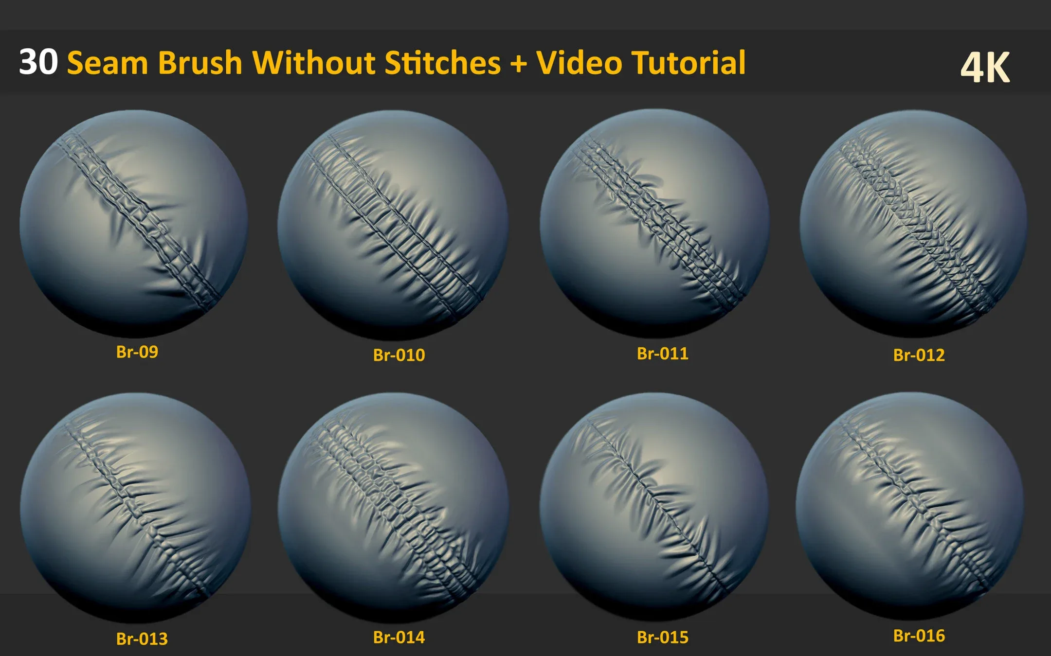 30 Seam Brush Without Stitches + Video Tutorial