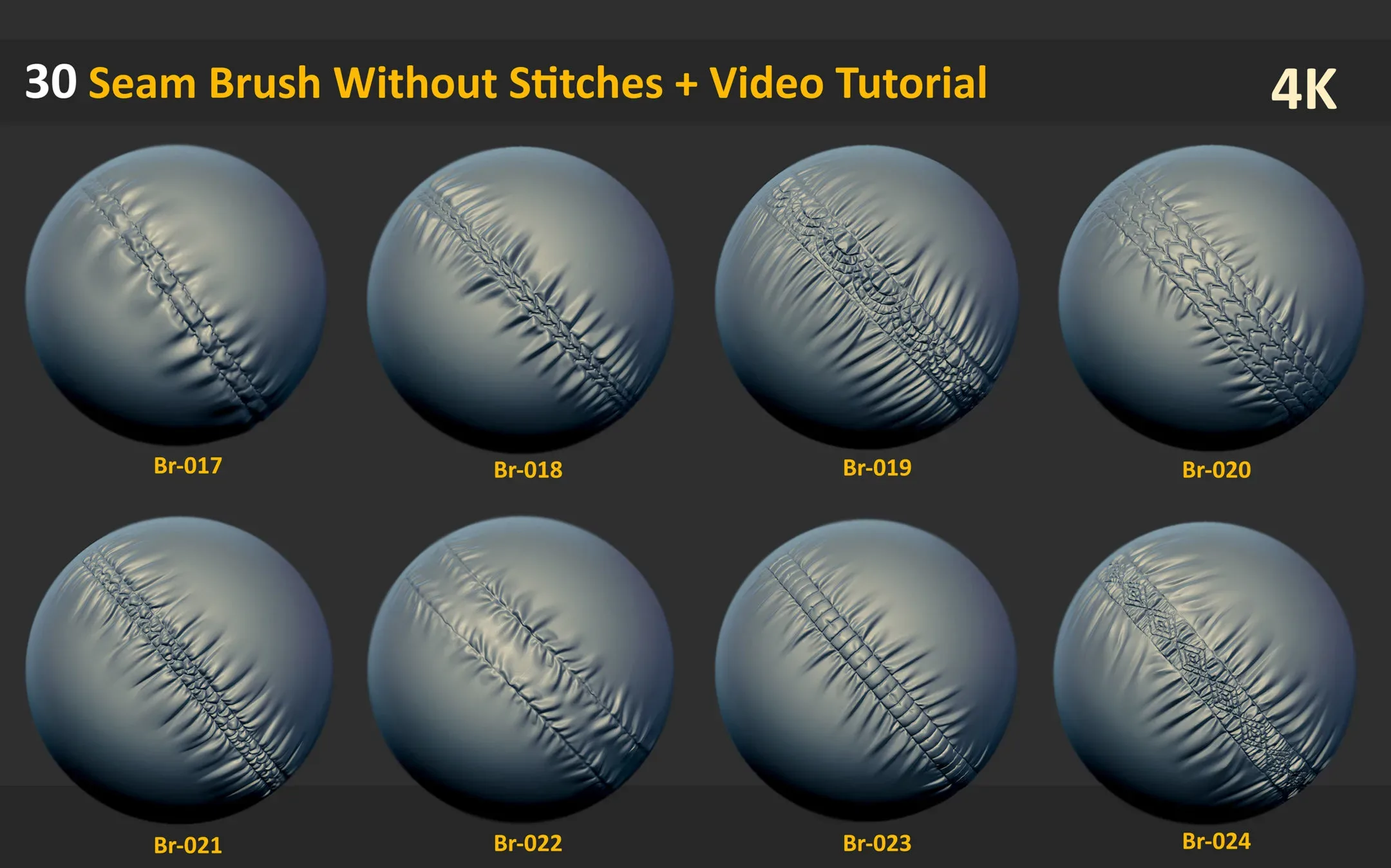 30 Seam Brush Without Stitches + Video Tutorial