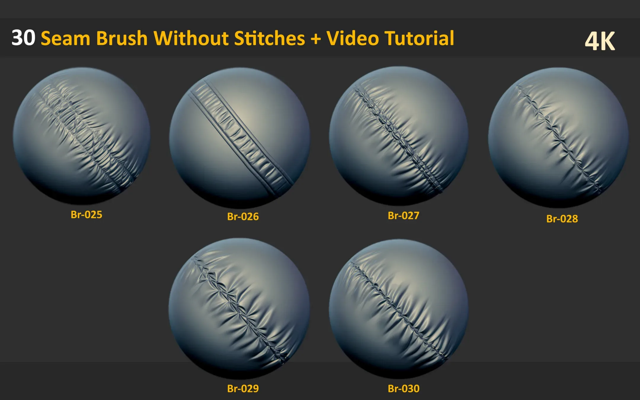 30 Seam Brush Without Stitches + Video Tutorial