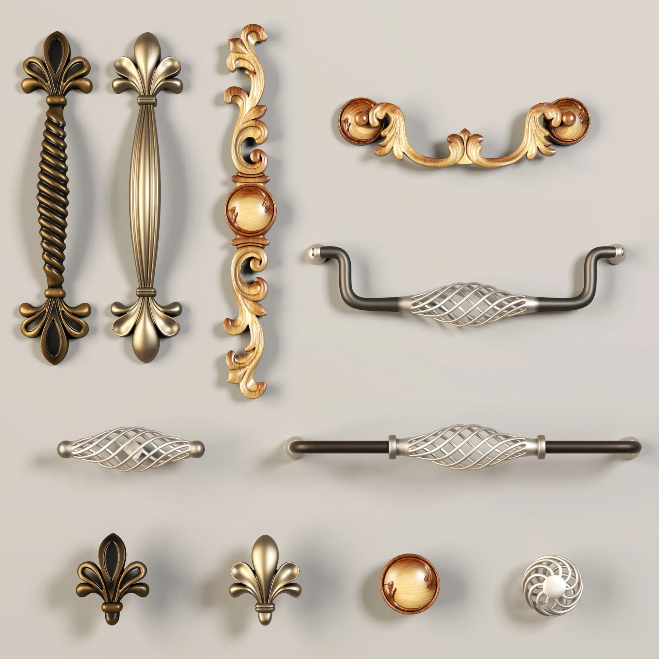 Furniture Handles - Set1