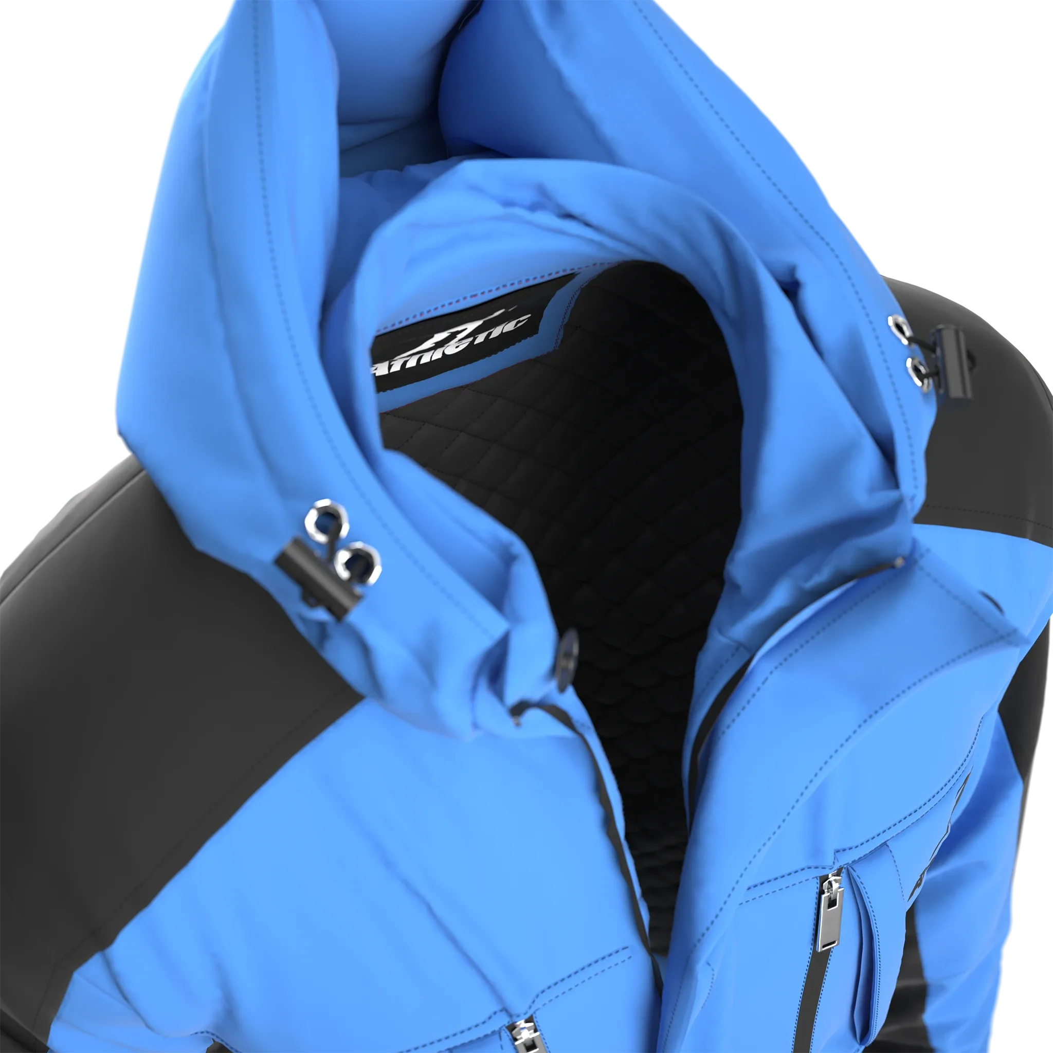 Men's Waterproof Mountain Jacket, Marvelous Designer, Clo3d