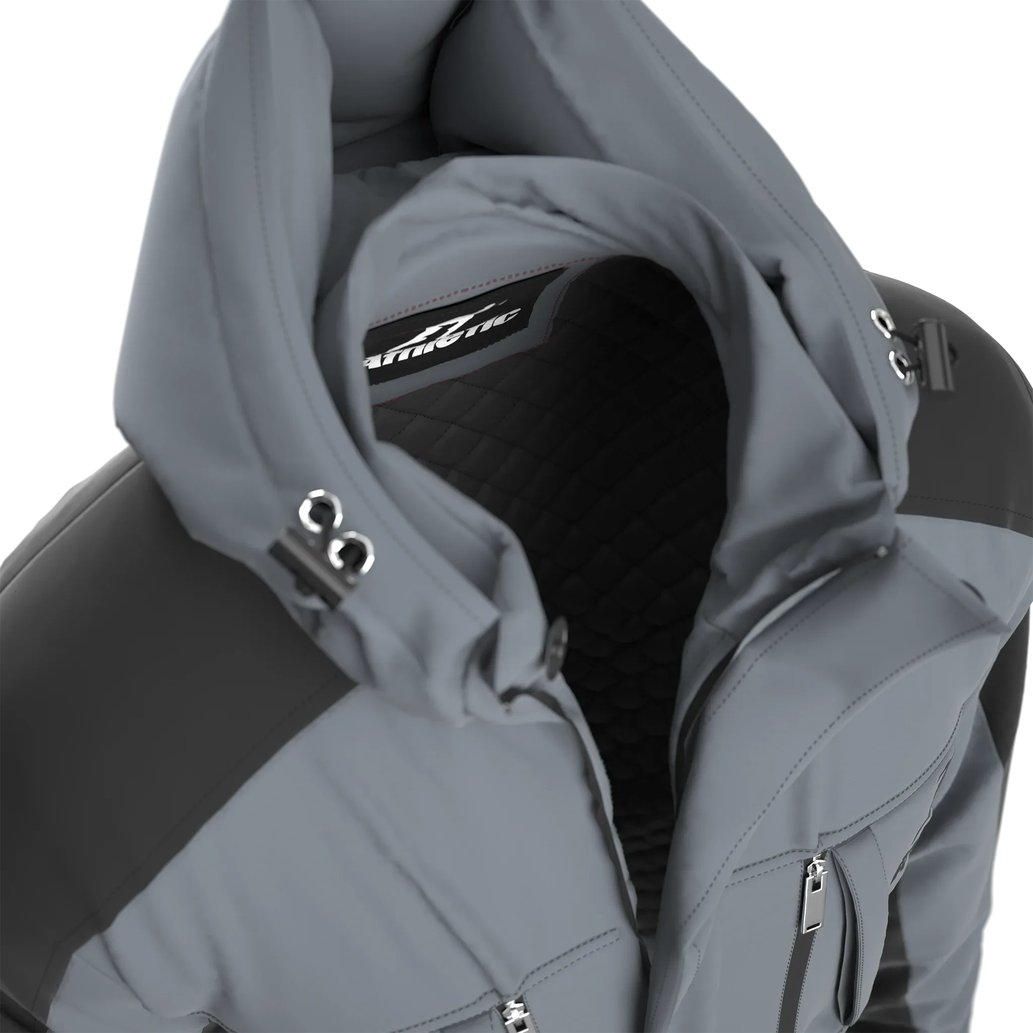 Men's Waterproof Mountain Jacket, Marvelous Designer, Clo3d