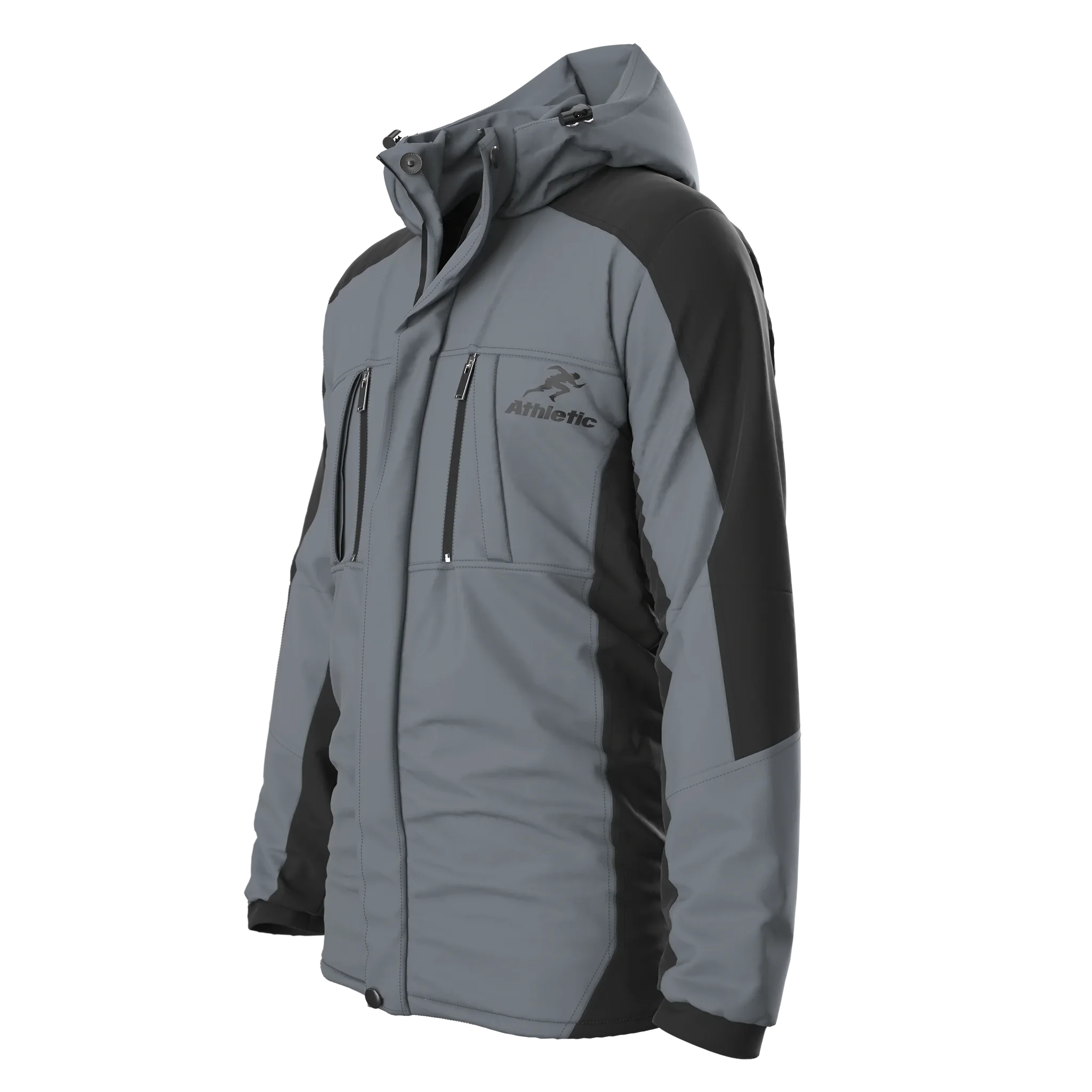 Men's Waterproof Mountain Jacket, Marvelous Designer, Clo3d