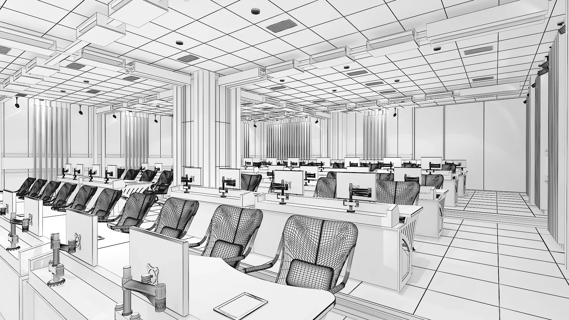 TV Studio Control Room 1