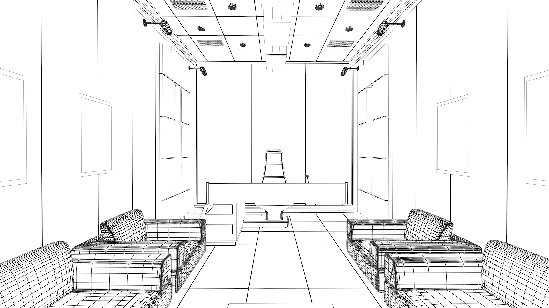 TV Studio Control Room 1