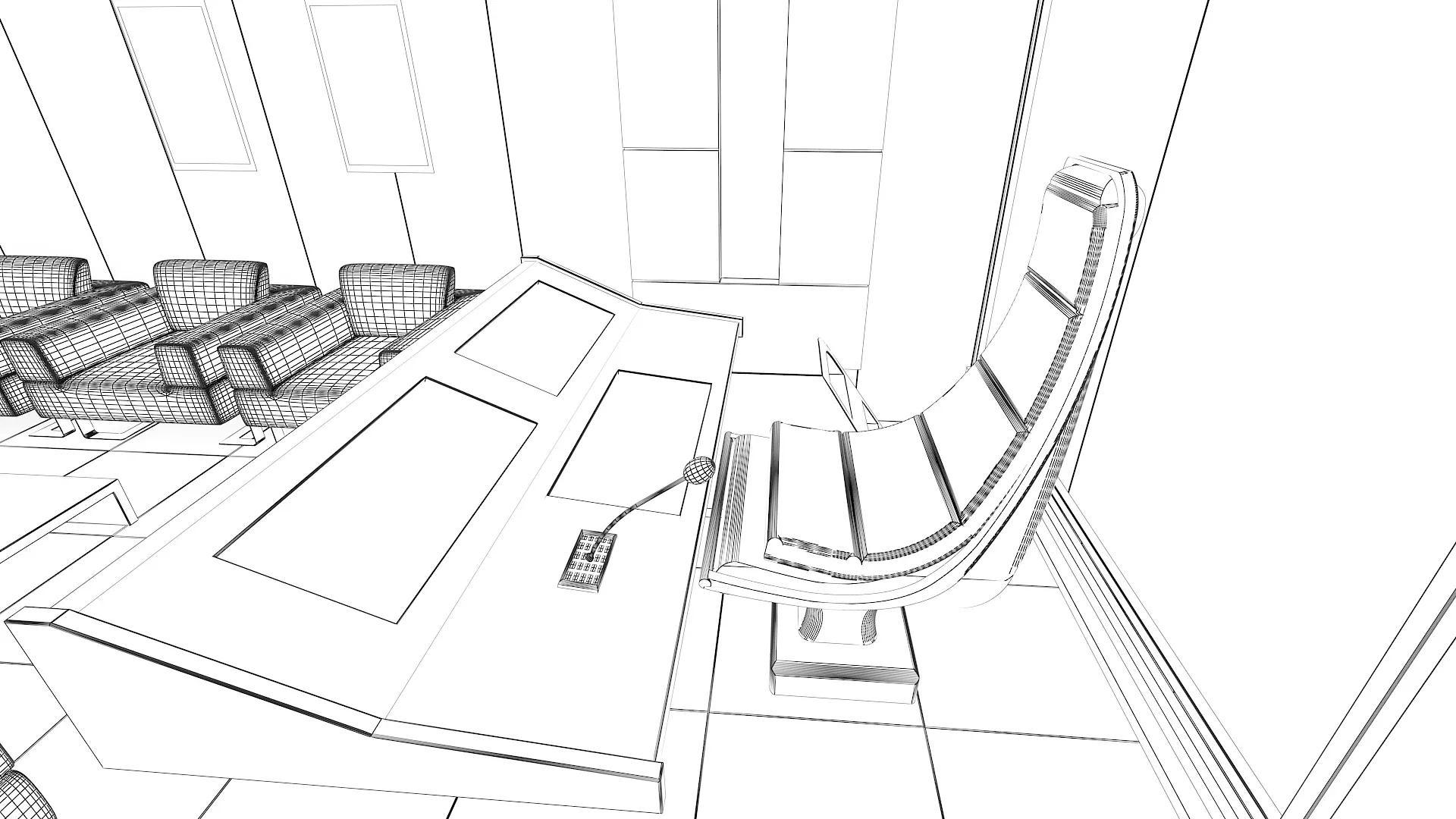 TV Studio Control Room 1