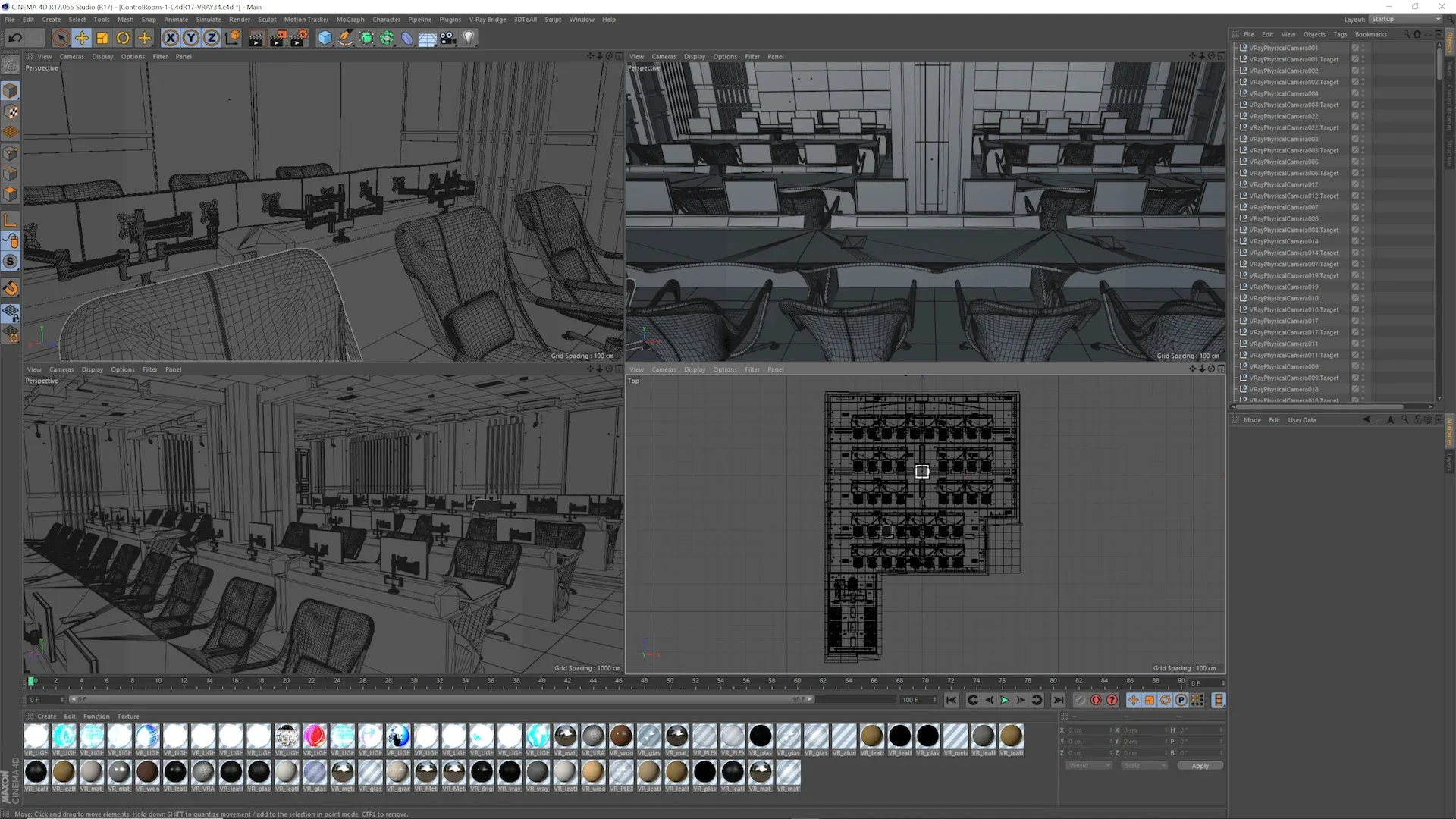 TV Studio Control Room 1