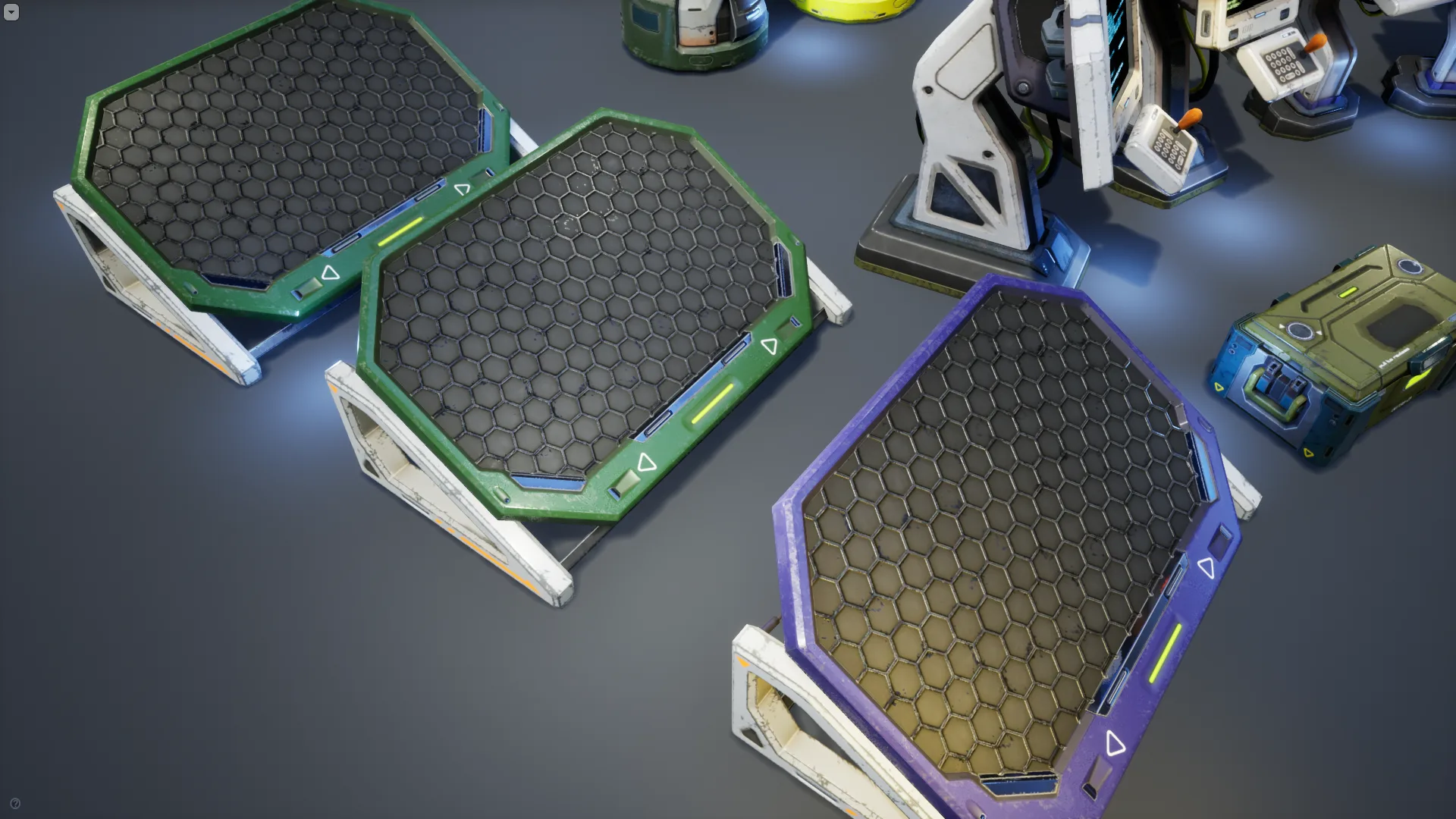 Sci-Fi Props Pack vol. 2