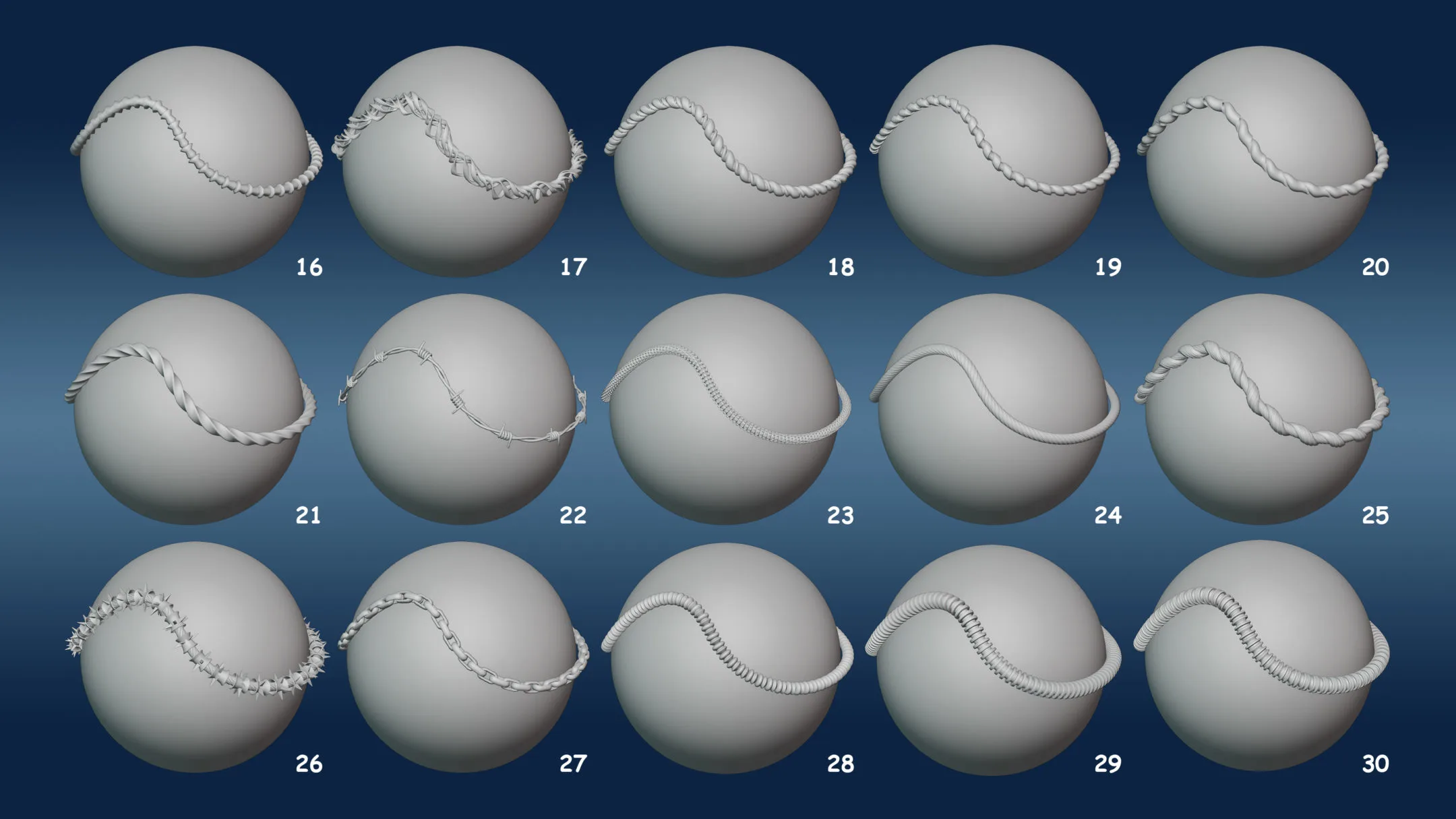 50 Blender Rope Tools _ FREE